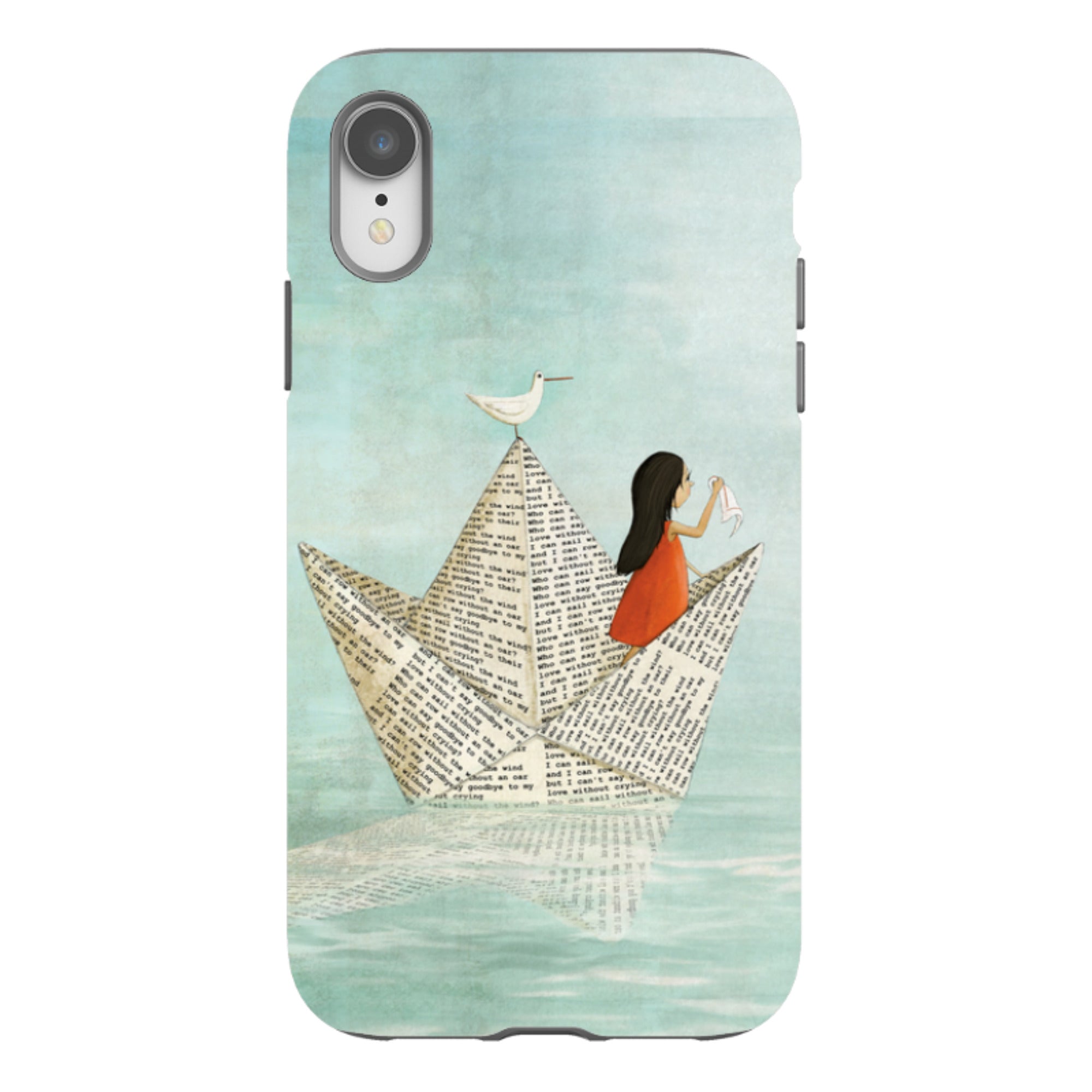 iPhone Tough Case - Sail Without A Wind By Maja Lindberg