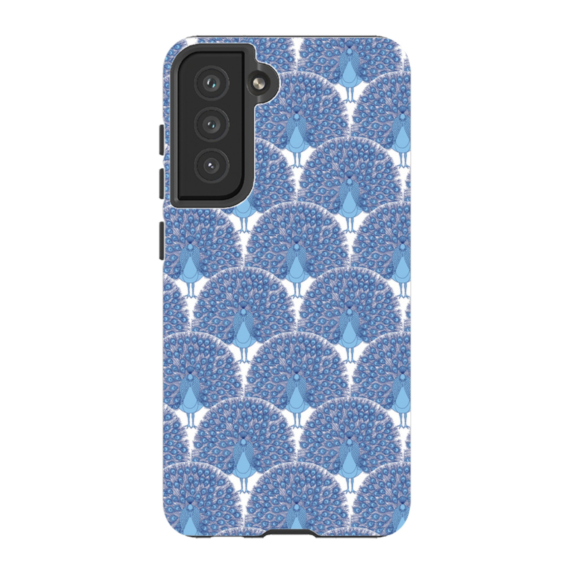 Samsung Tough Case - Peacock Blue By Natalie Pedetti Prack
