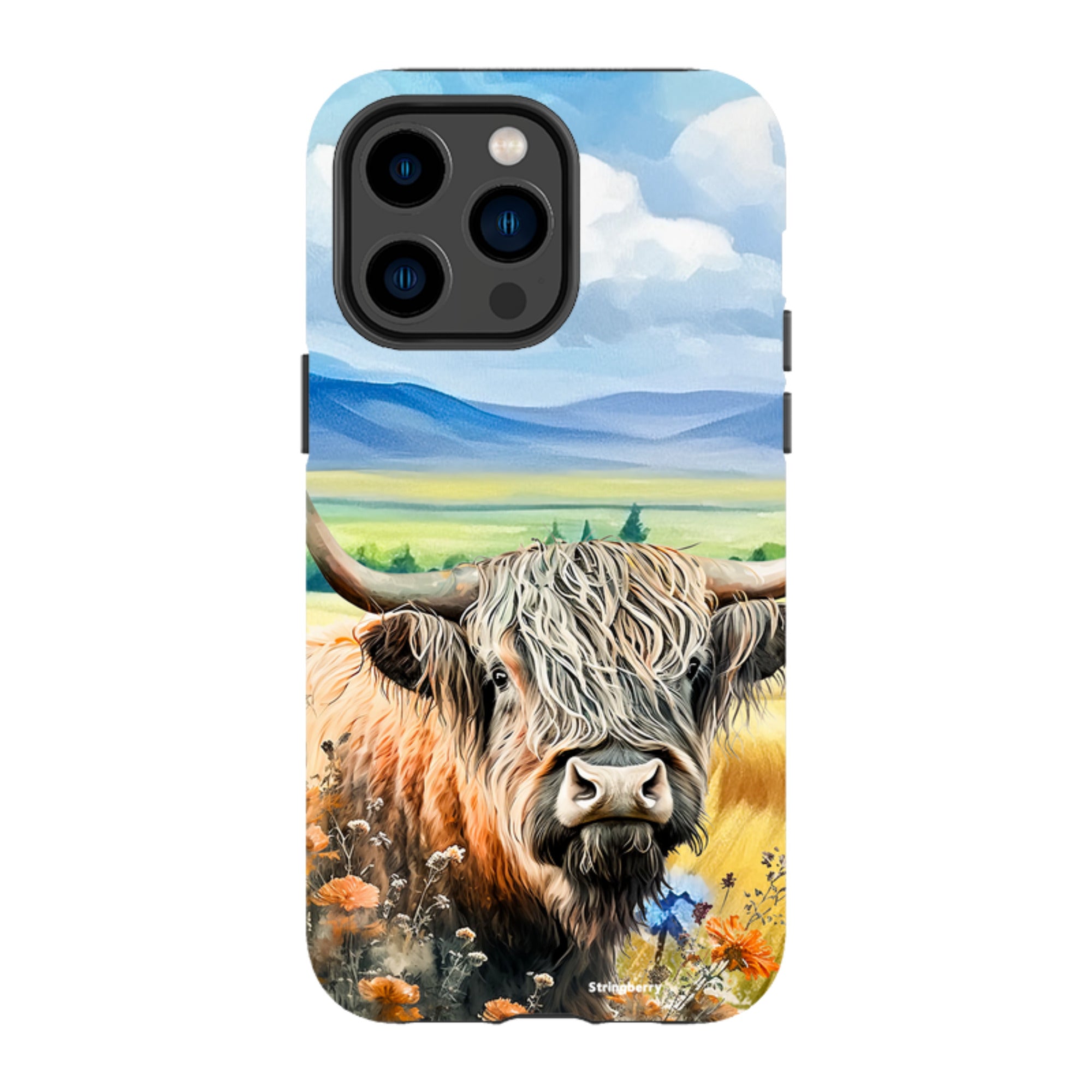 iPhone Tough Case - Highland Cow V