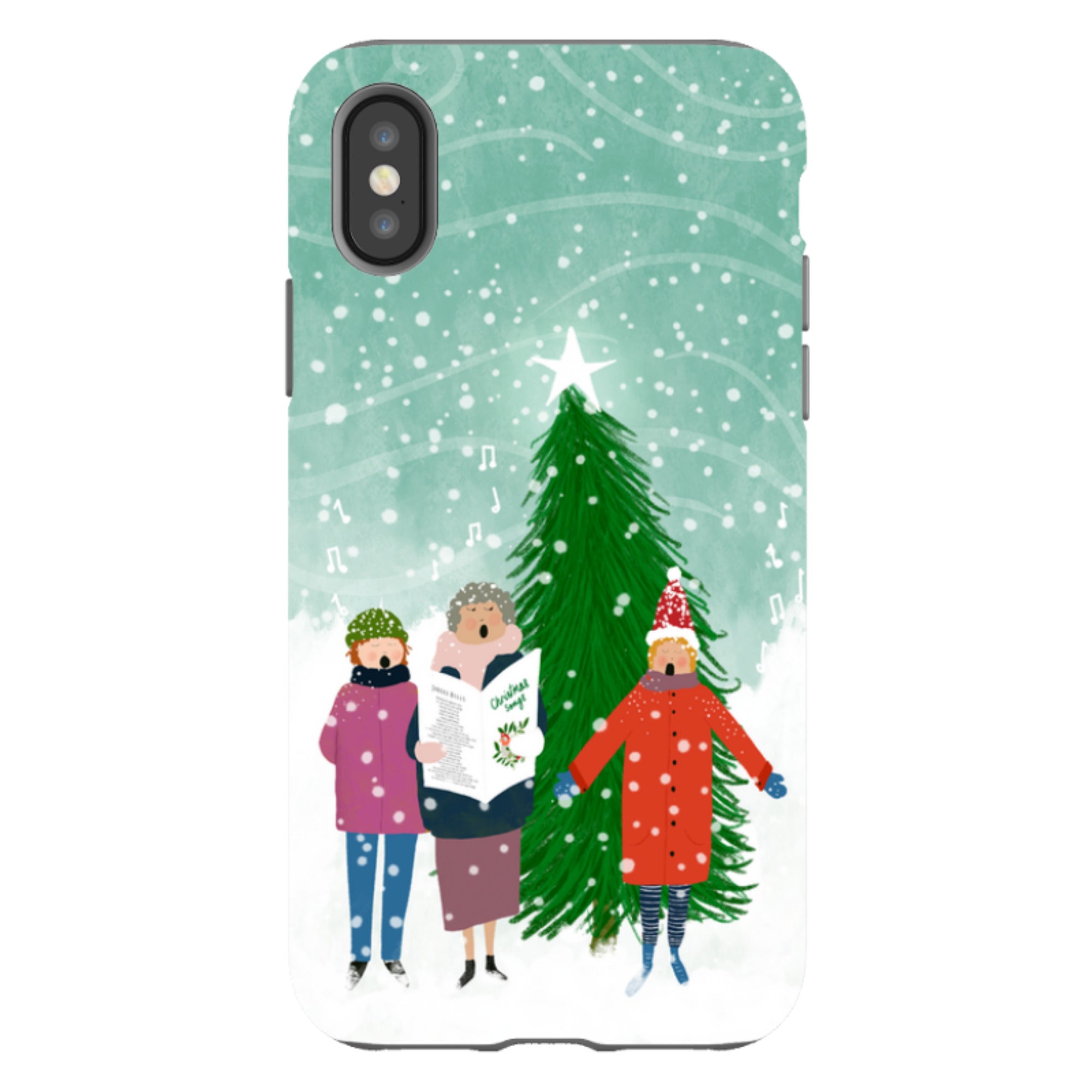 iPhone Tough Case - Card Singers 2 By Katherine Quinn