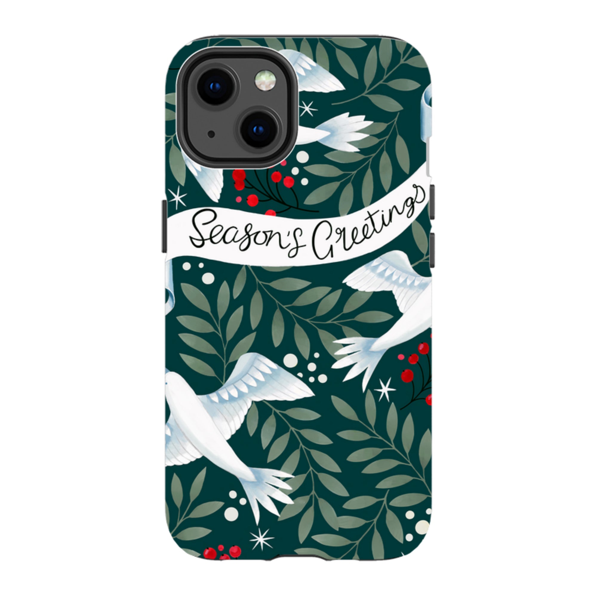 iPhone Tough Case - Seasons Greetings By Bex Parkin