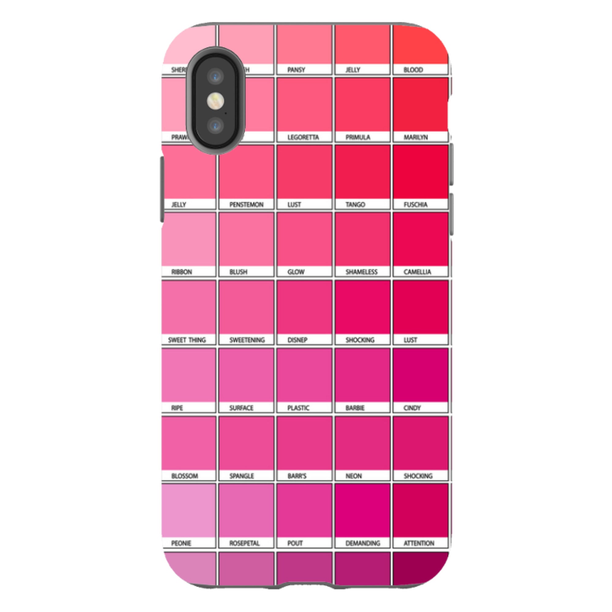 iPhone Tough Case - Pink Chromology By Kitty Joseph