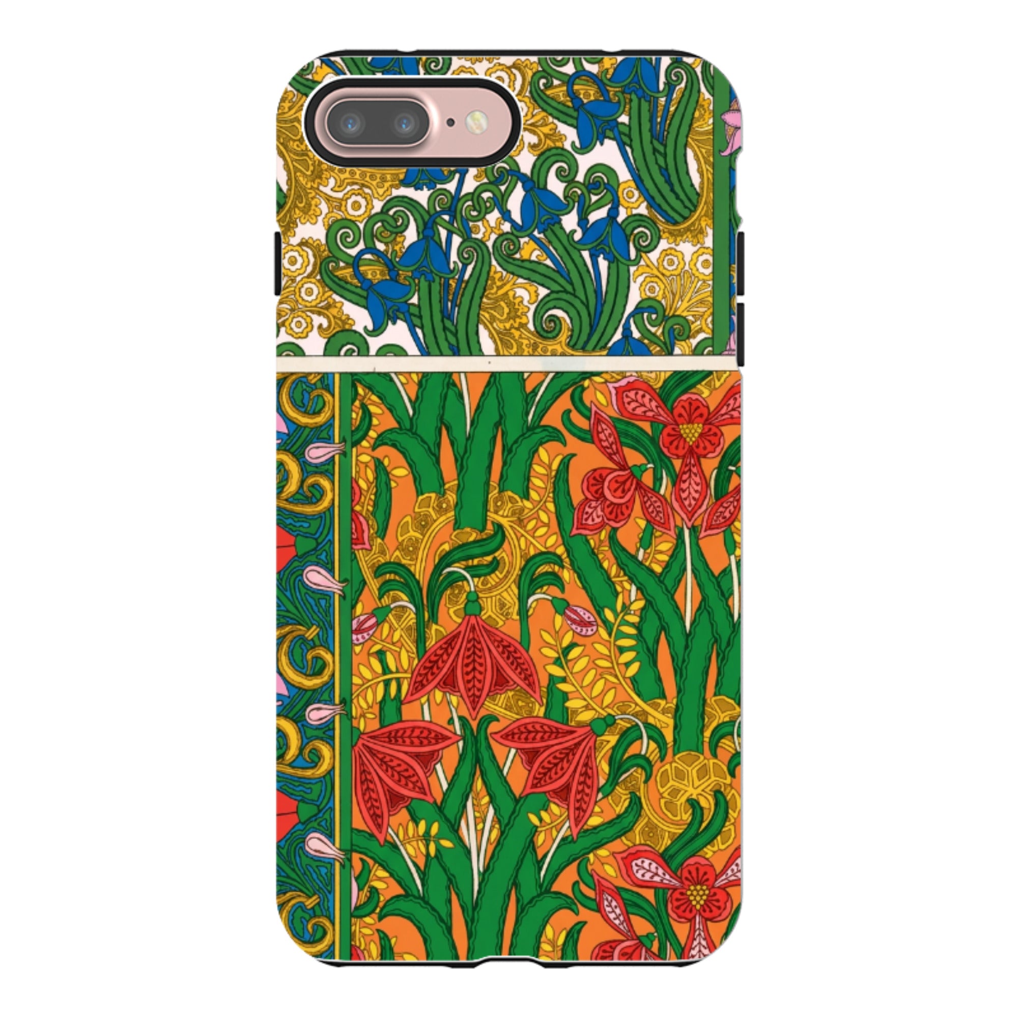 iPhone Tough Case - Vintage Art Nouveau Lily