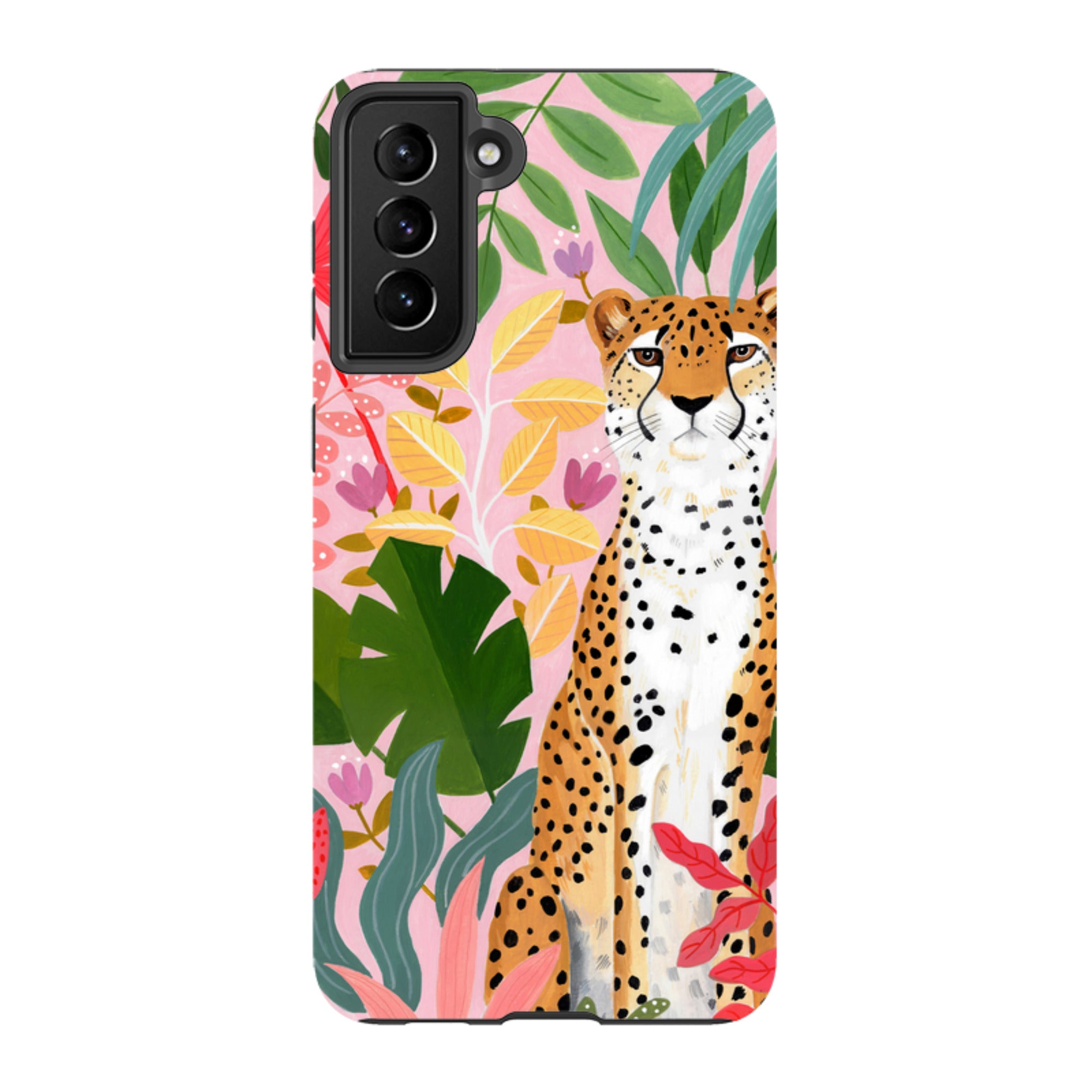 Samsung Tough Case - Cheetah Jungle By Bex Parkin