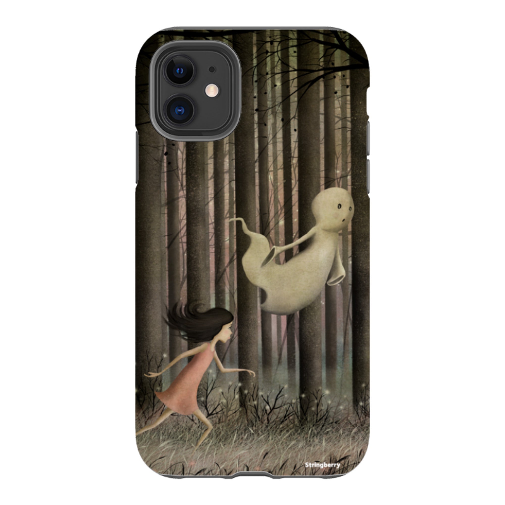 iPhone Tough Case - Little Ghost By Maja Lindberg