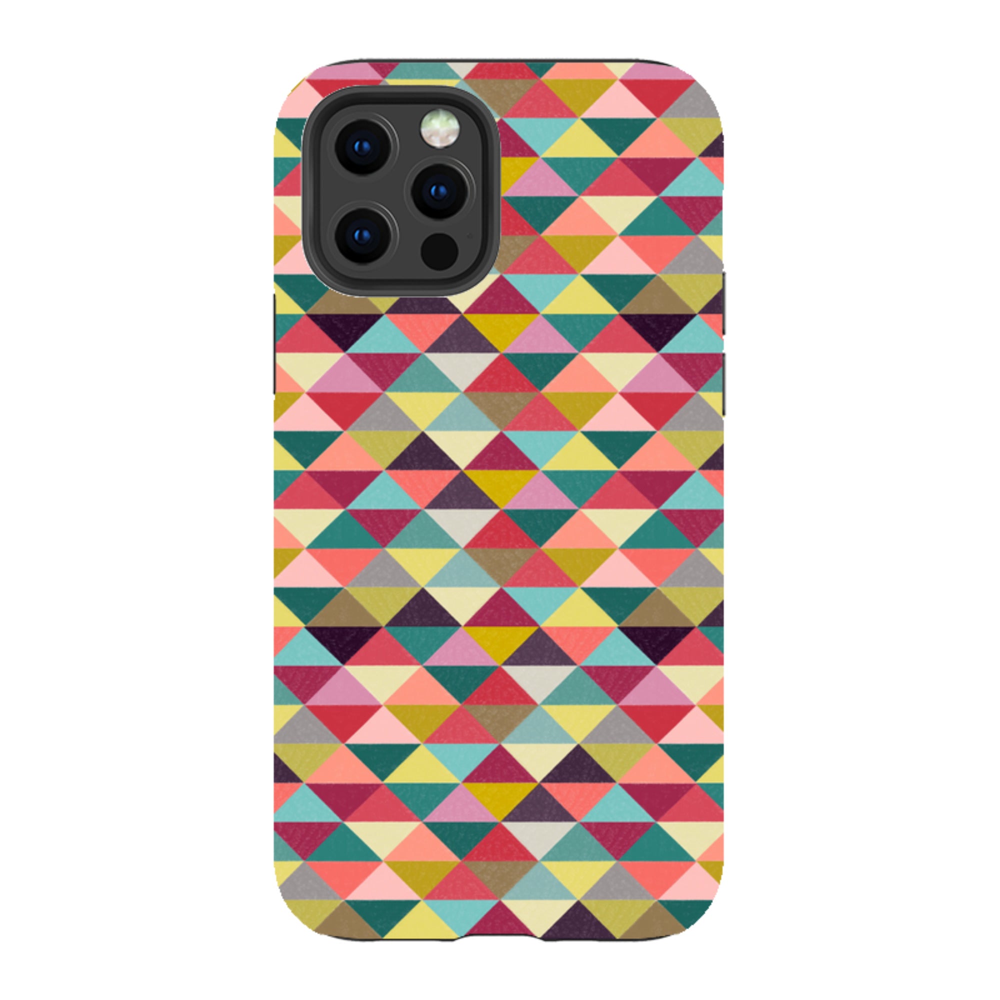 iPhone Tough Case - Triangle Geometric By Suzy Taylor