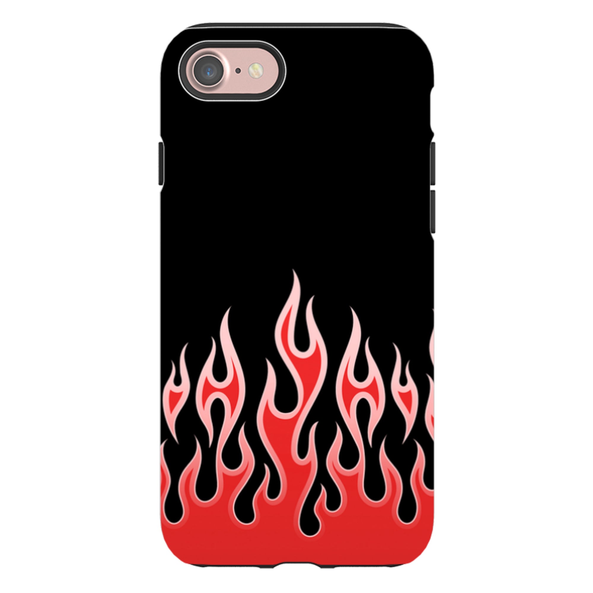 iPhone Tough Case - Red Flames