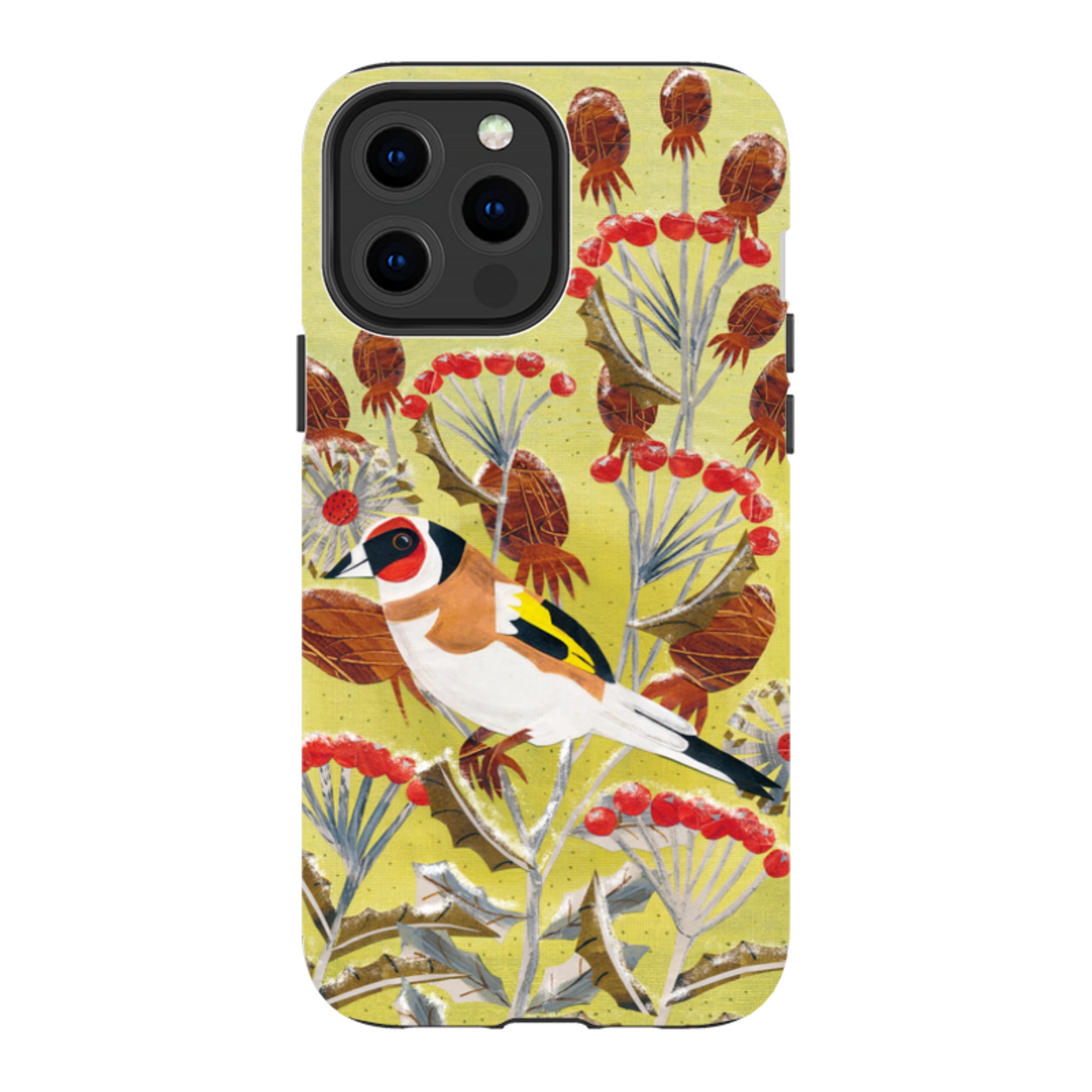 iPhone MagSafe Tough Case - Bullfinch By Tracey English