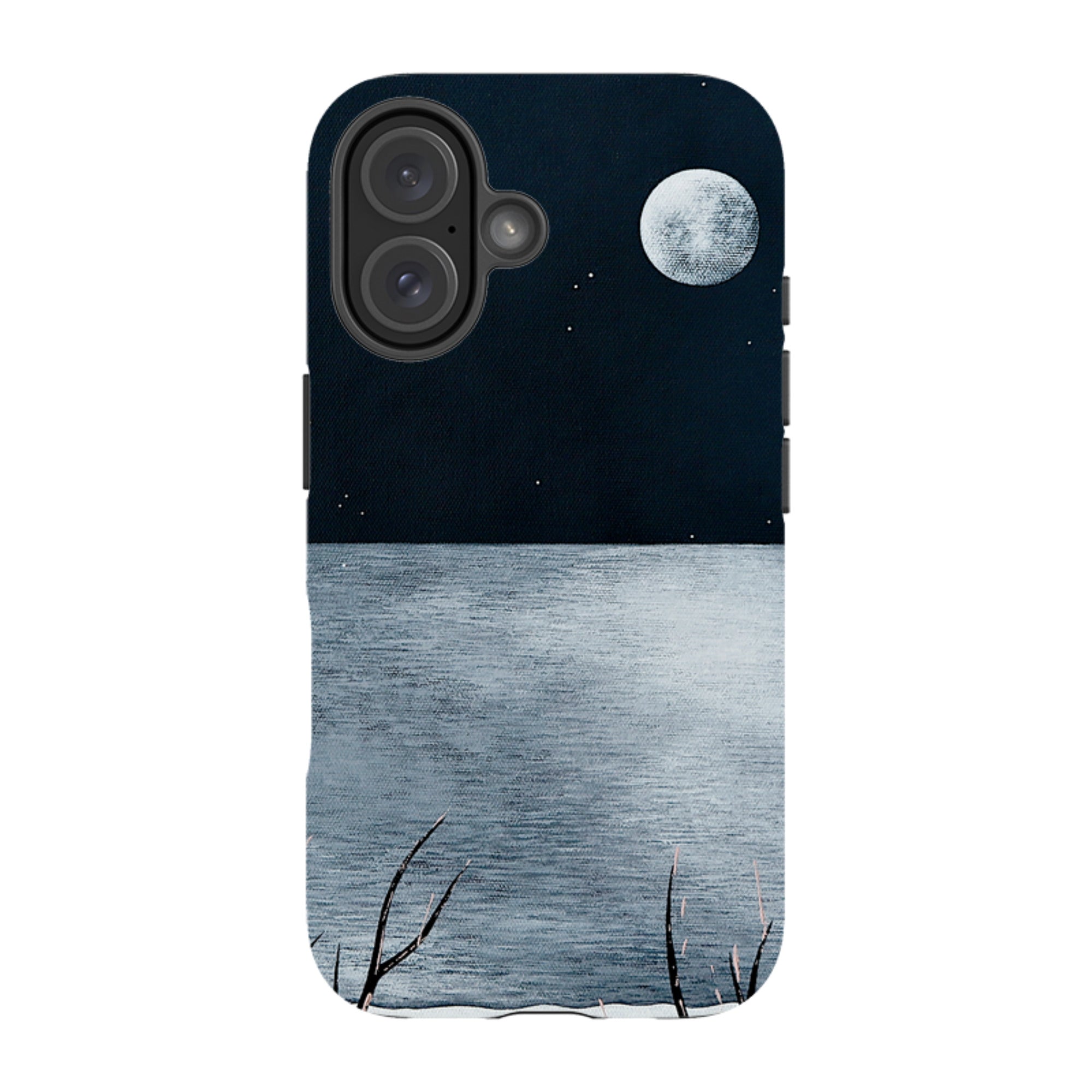 iPhone Tough Case - Night Of The Huge Moon By Natasha Newton