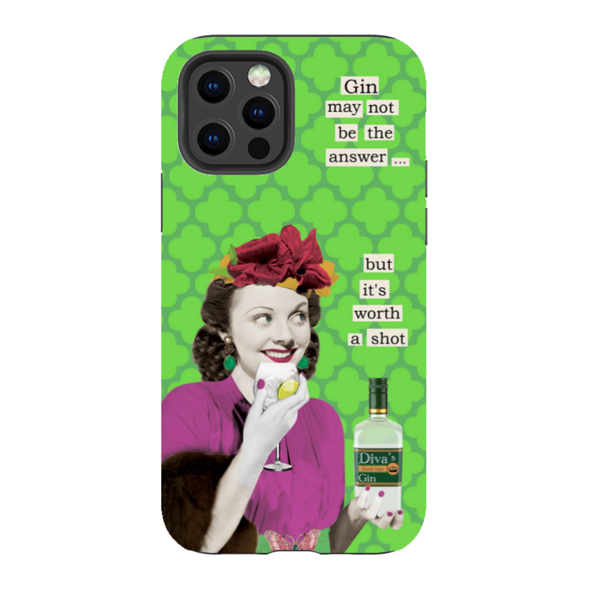 iPhone Tough Case - Gin By Clare Jordan