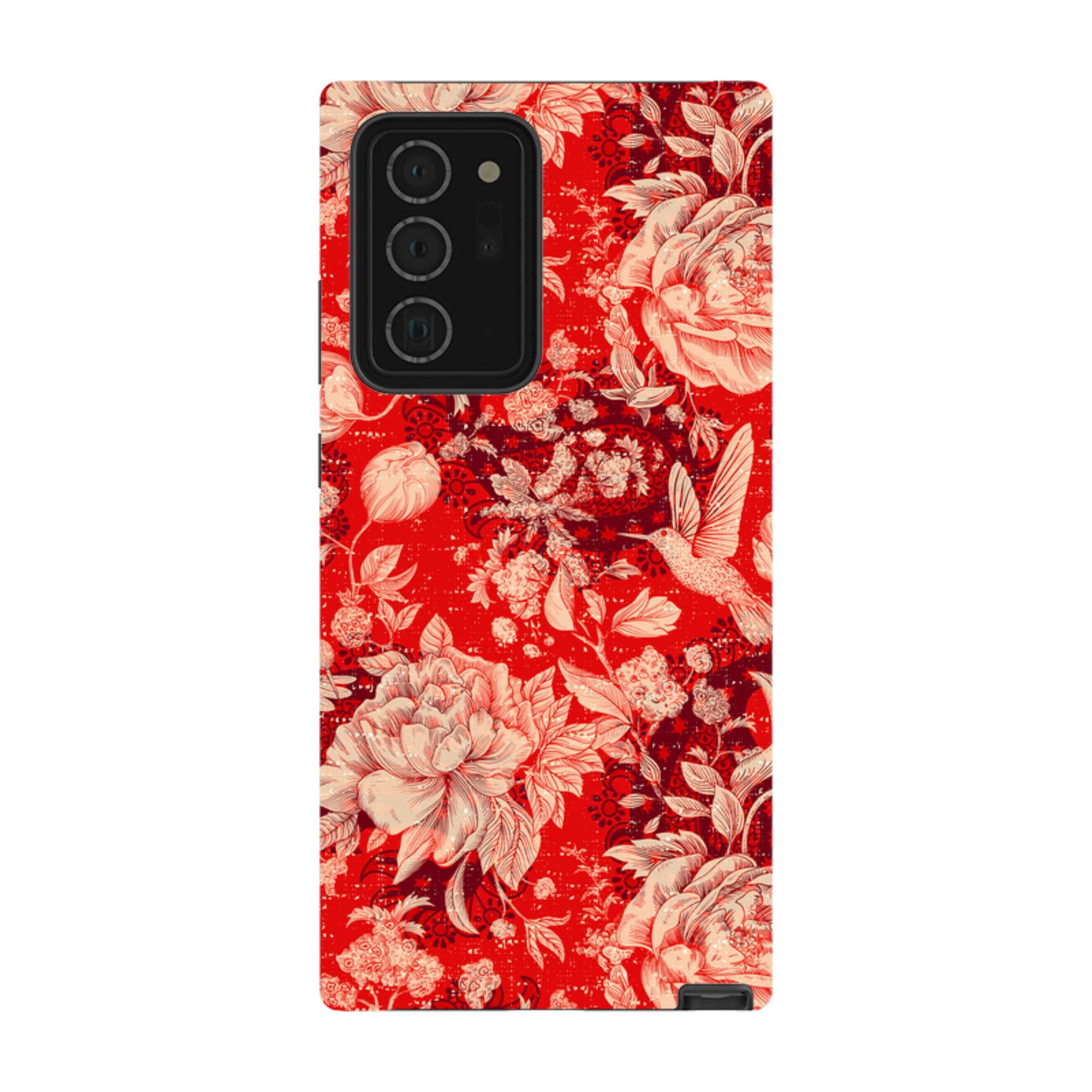 Samsung Tough Case - Red Peonies