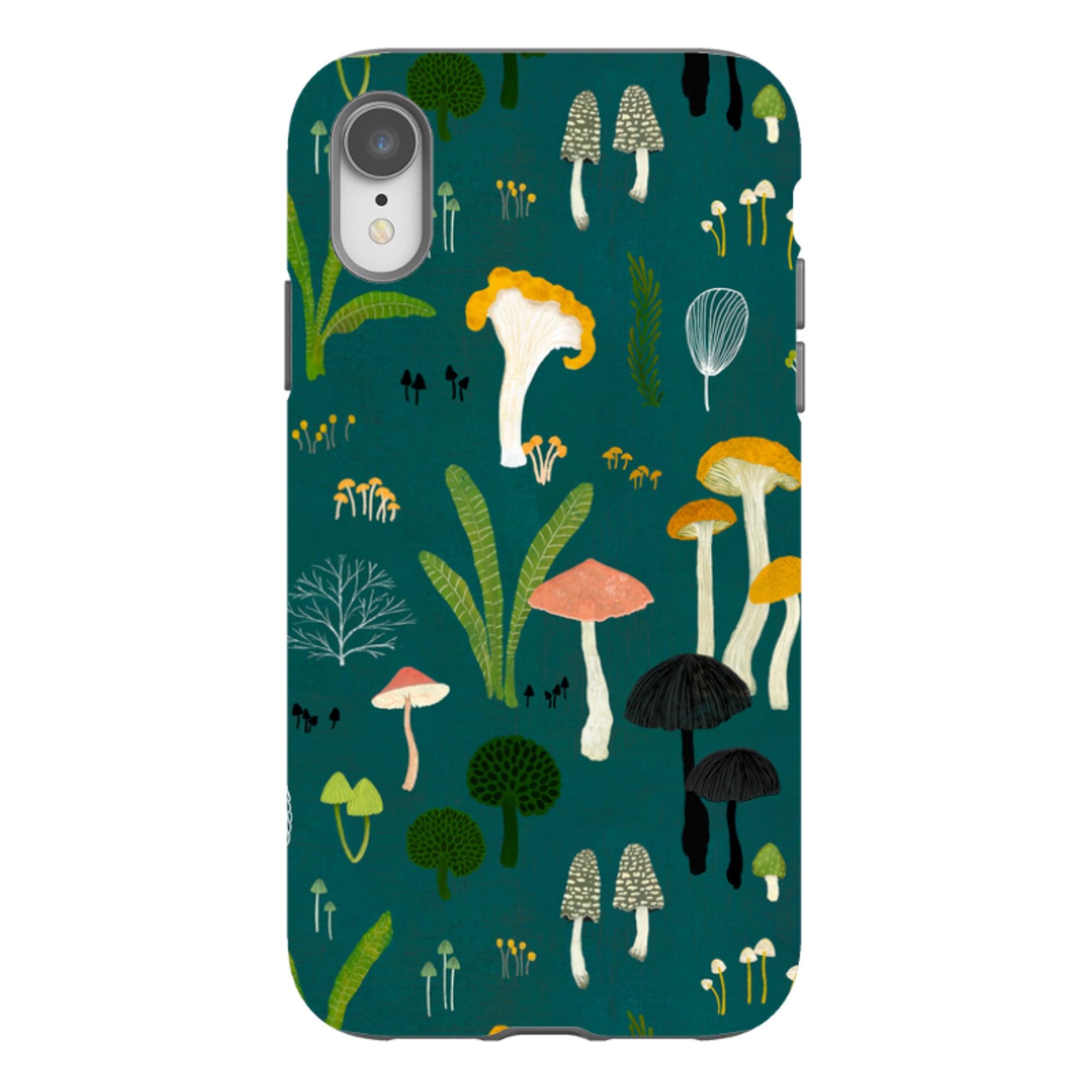 iPhone Tough Case - Mushroom Lake By Katherine Quinn