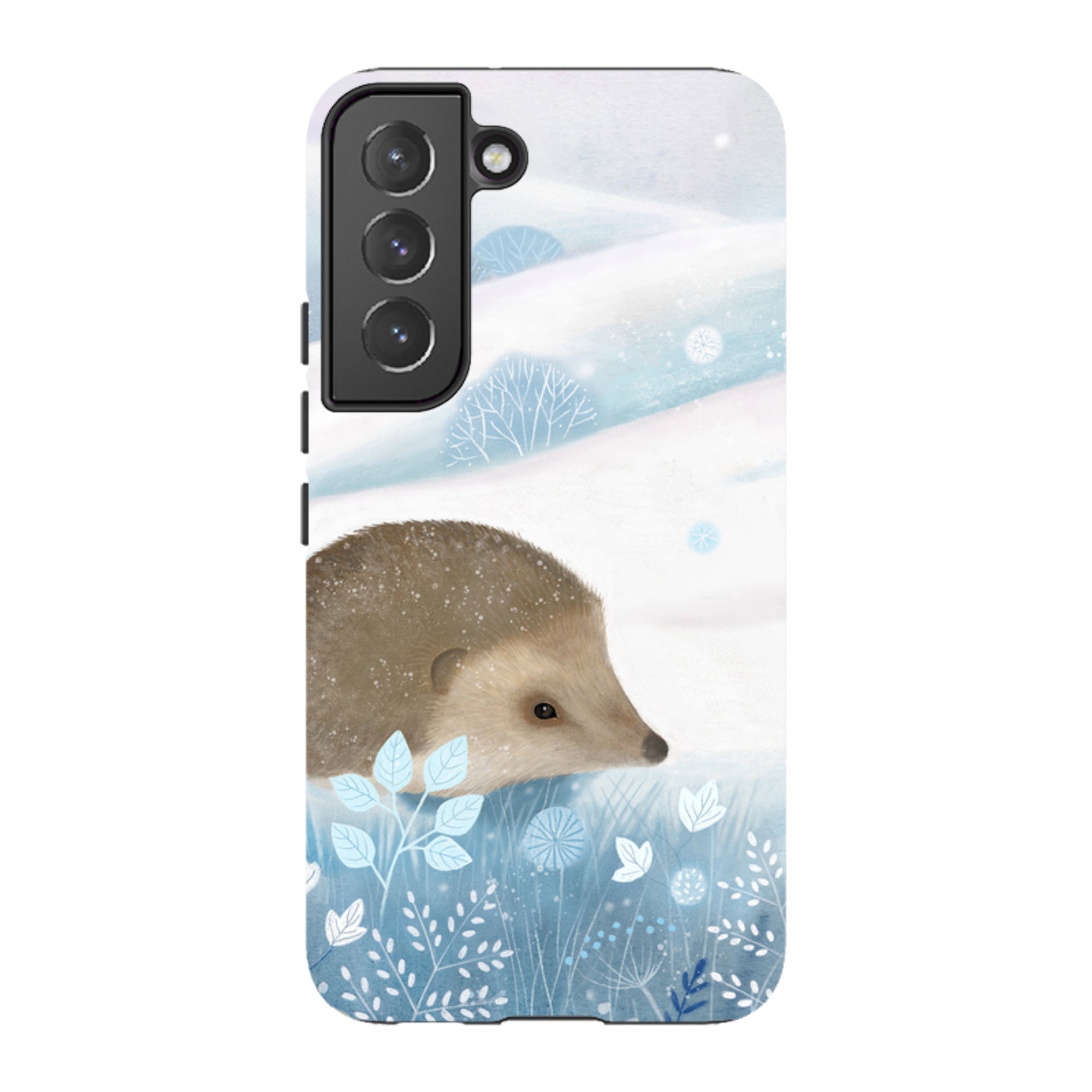 Samsung Tough Case - Winter Hedgehog By Bex Parkin