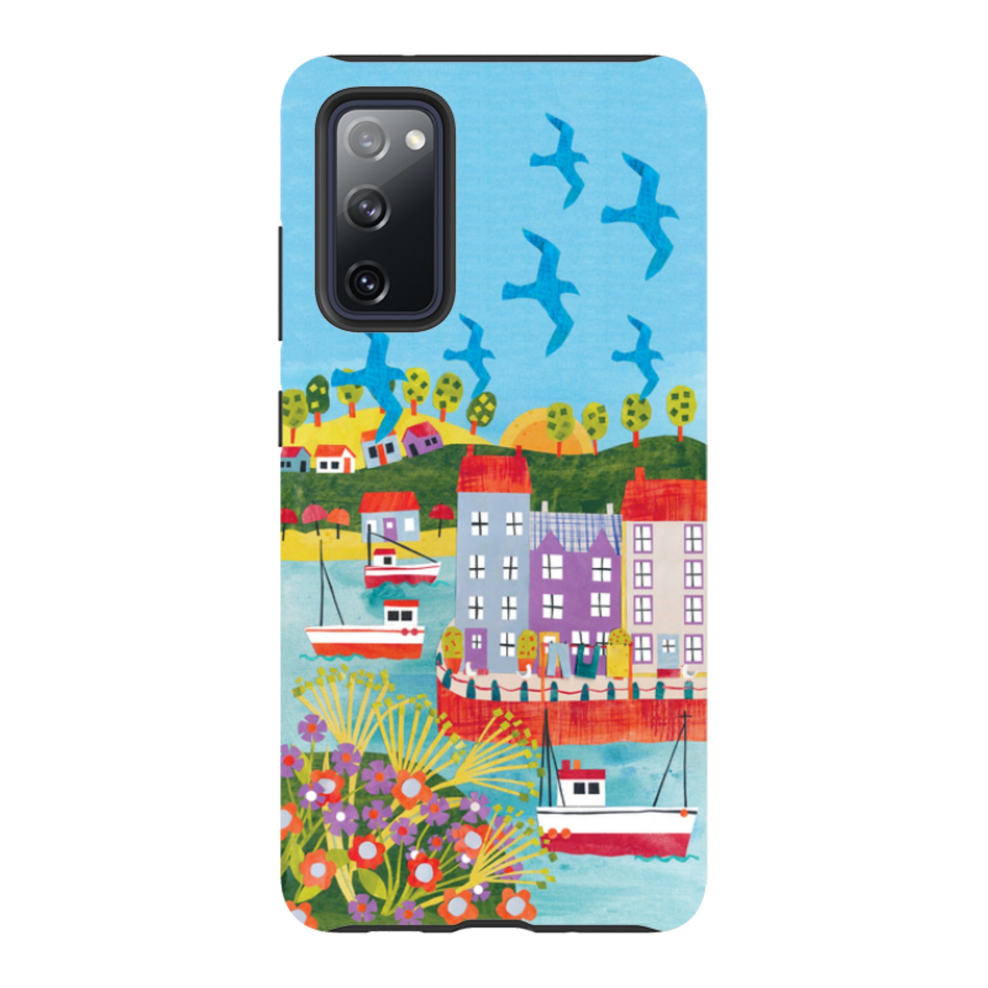 Samsung Tough  Case - Harbour Side By Tracey English