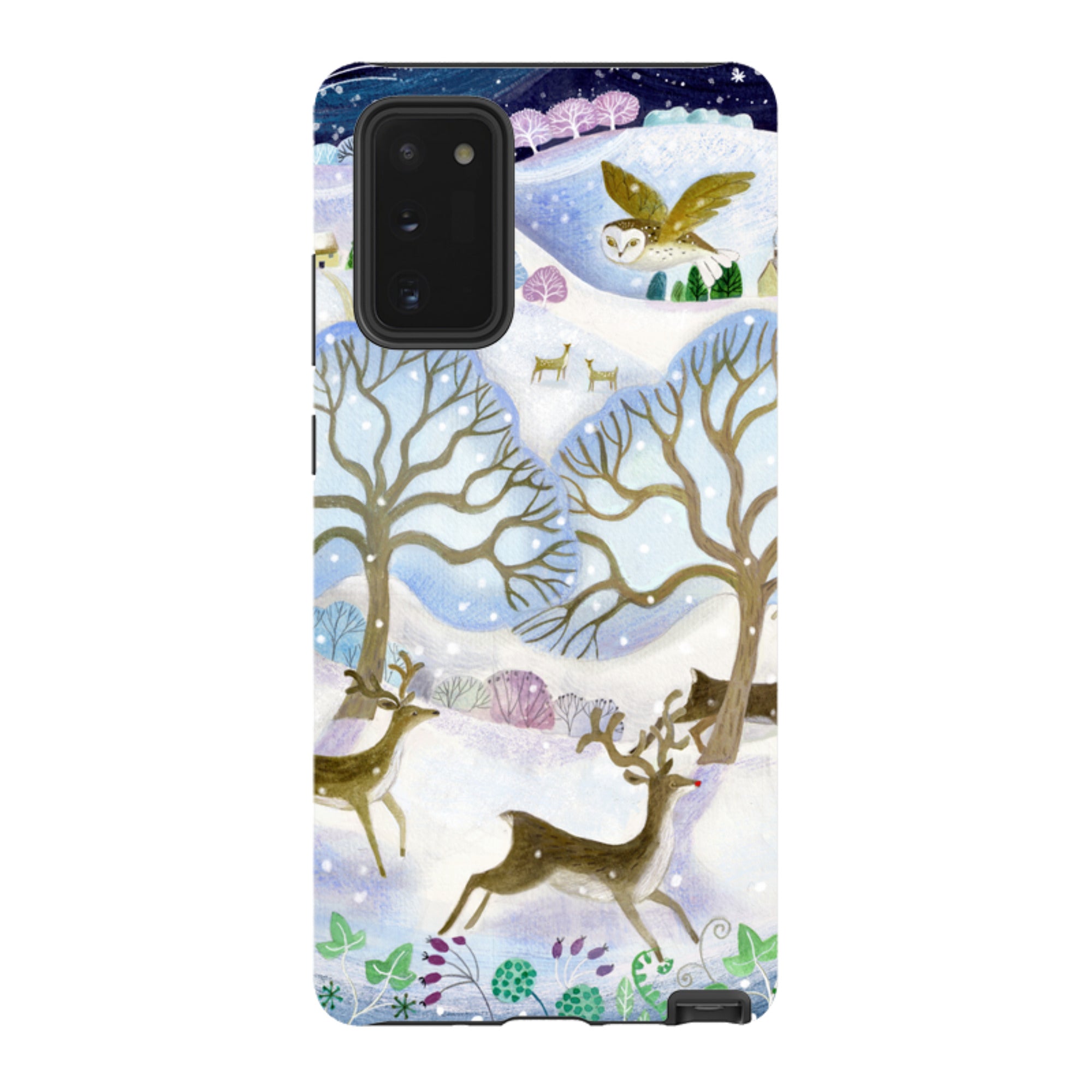 Samsung Tough Case - Winter Deer By Bex Parkin