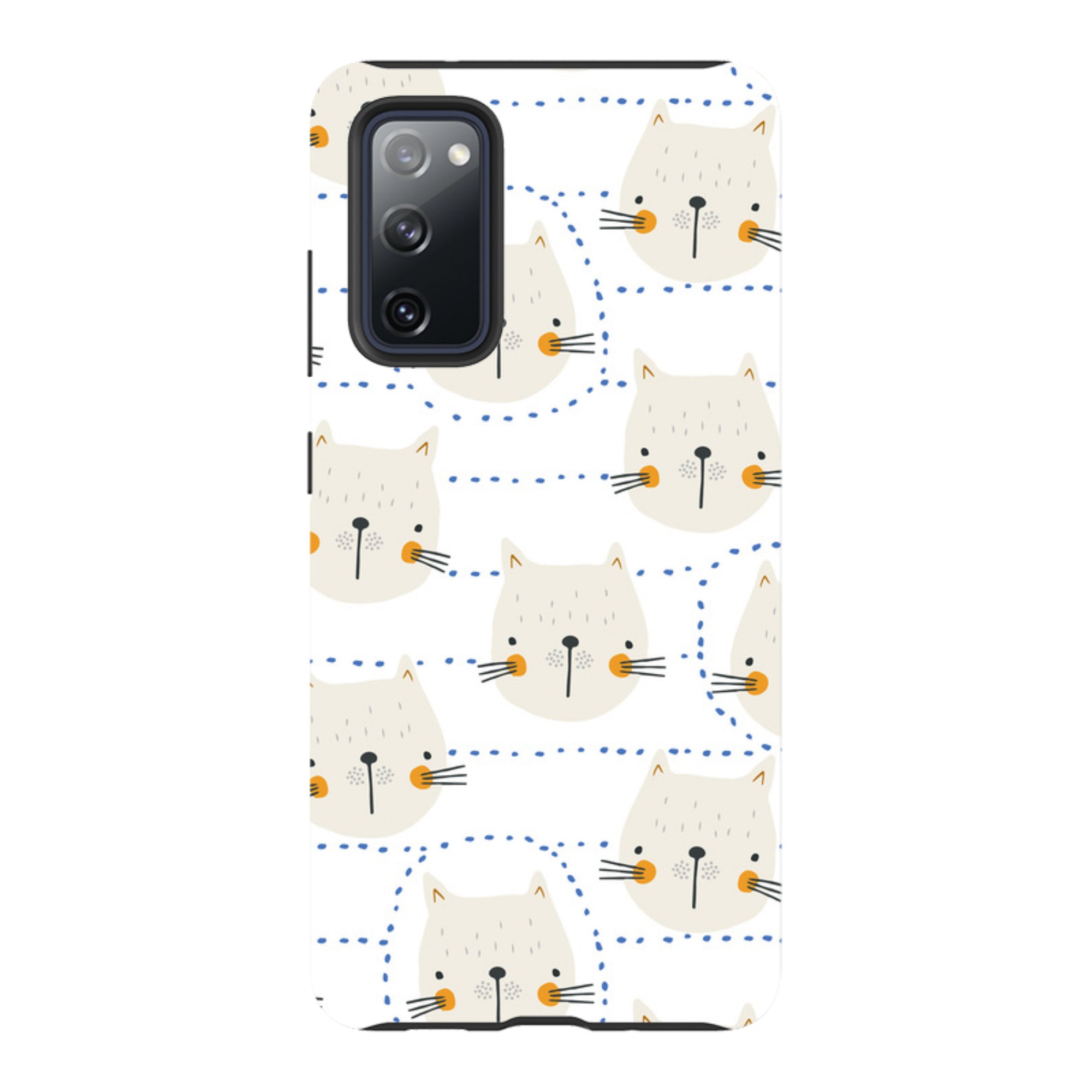 Samsung Tough Case - Cat Tiles