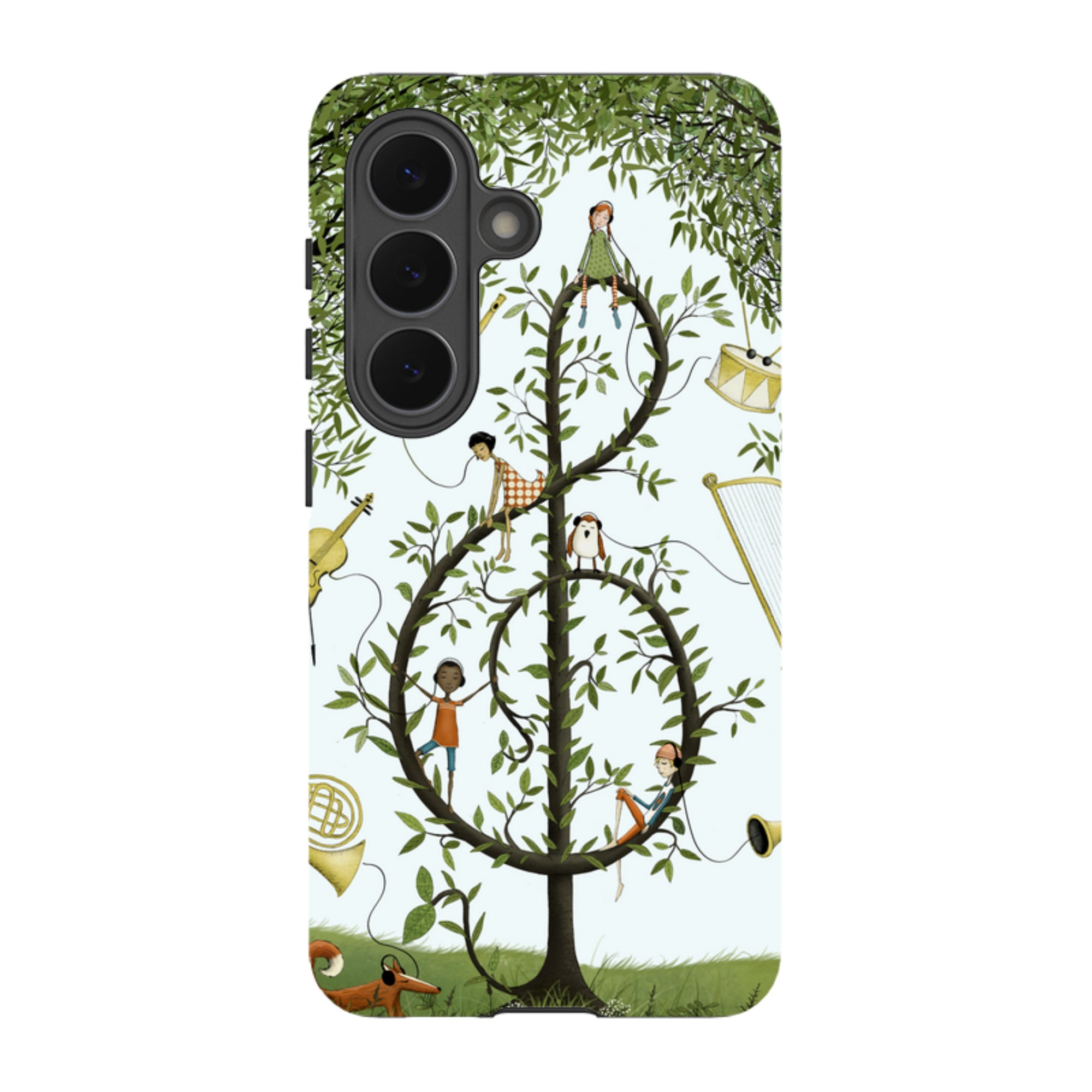 Samsung Tough Case - Music Tree By Maja Lindberg