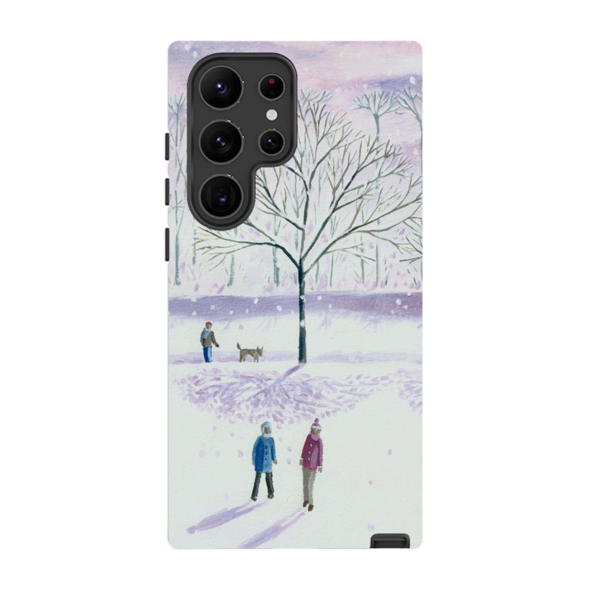 Samsung Tough Case - Xmas Park By Mary Stubberfield