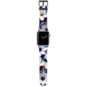 Summer Blue Florals Apple Watch Strap