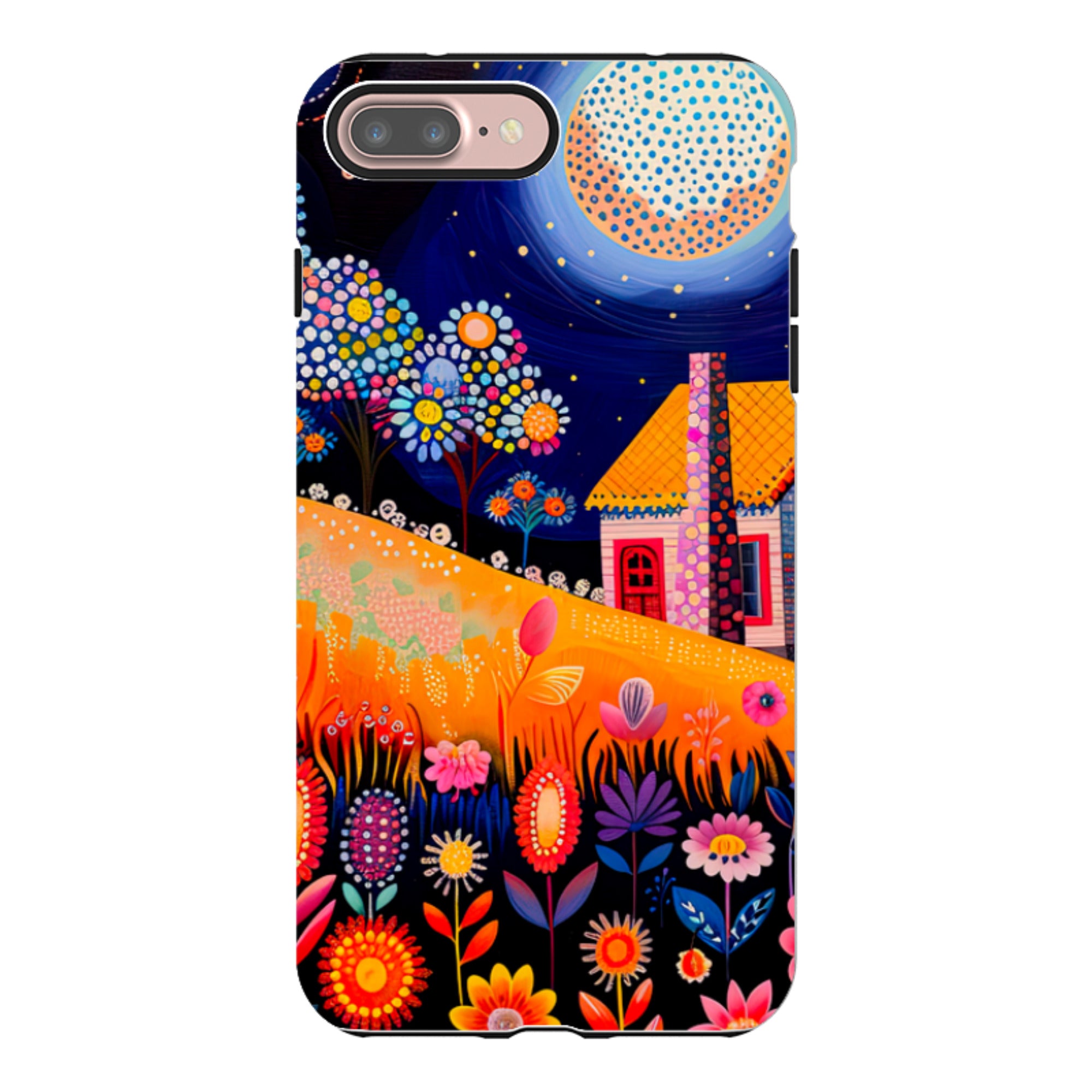 iPhone Case - Folk Art House I