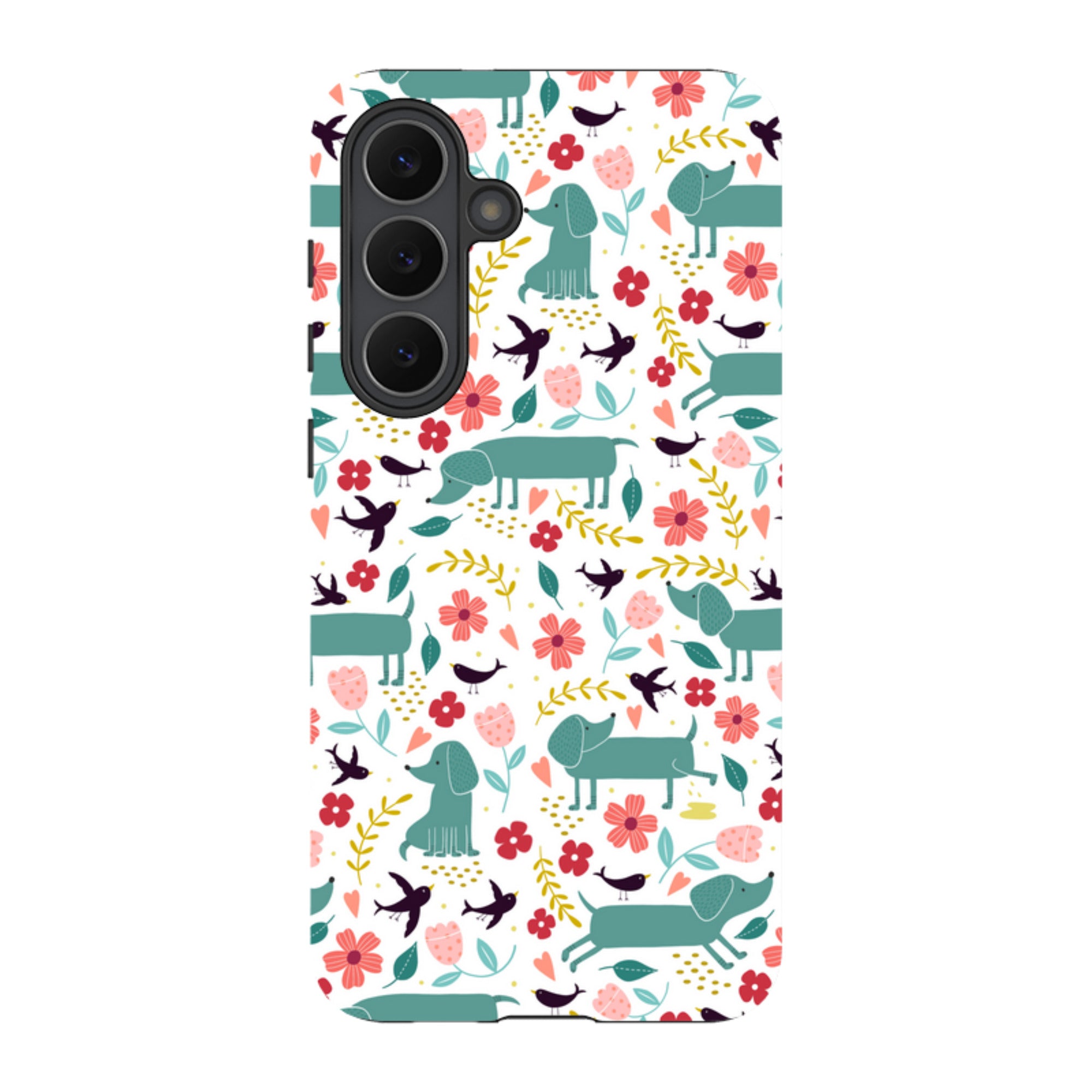 Samsung Tough Case - Cheek Dachshunds By Suzy Taylor