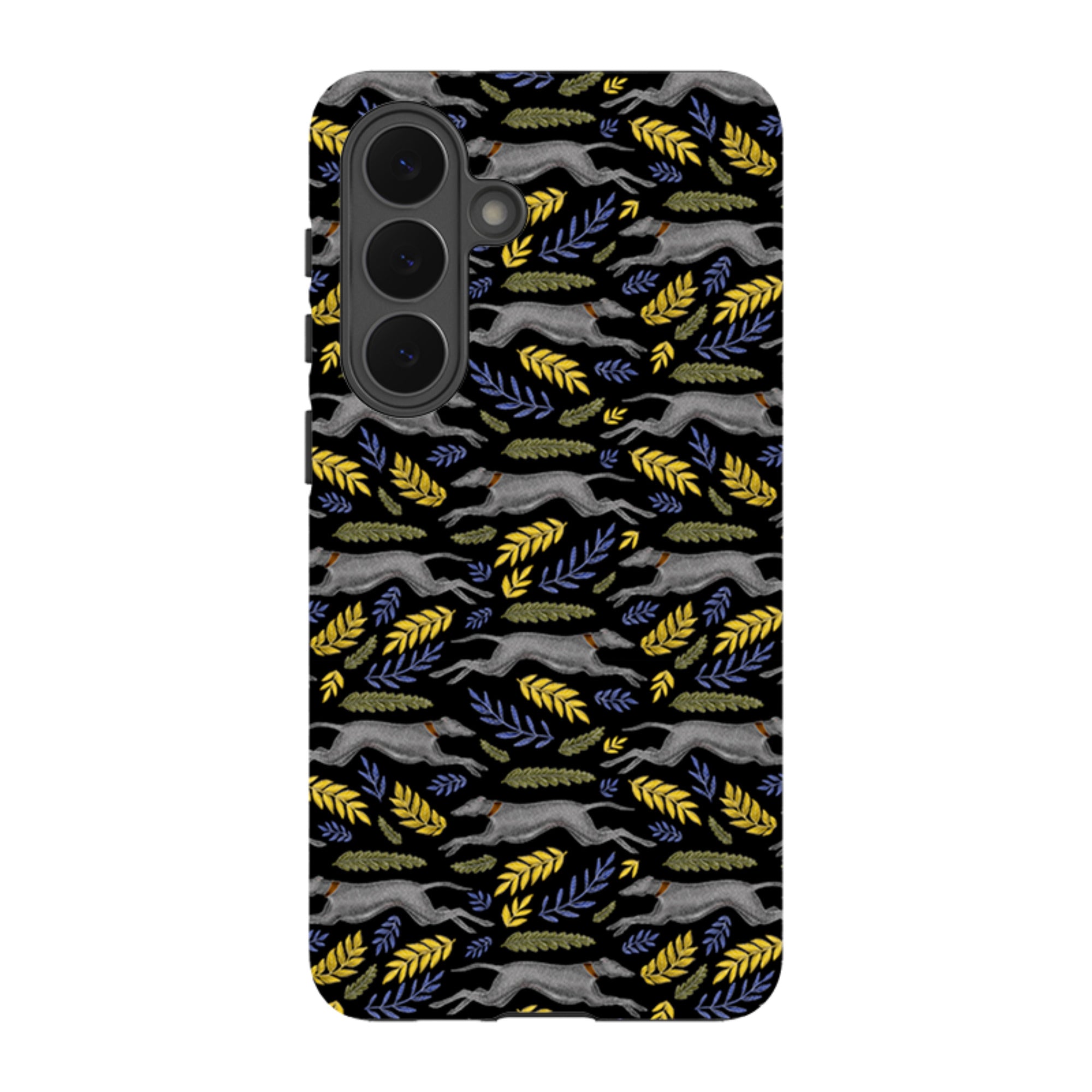 Samsung Tough Case - Greyhound Pattern By Catherine Rowe