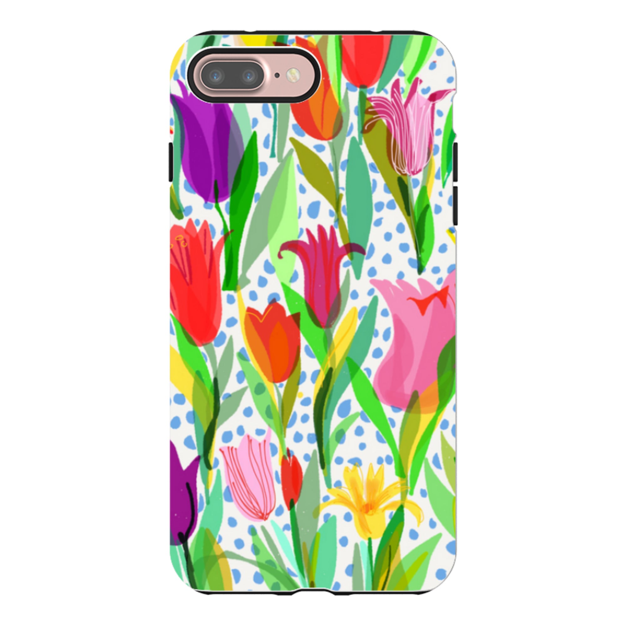 iPhone Tough Case - Tulips By Sarah Campbell