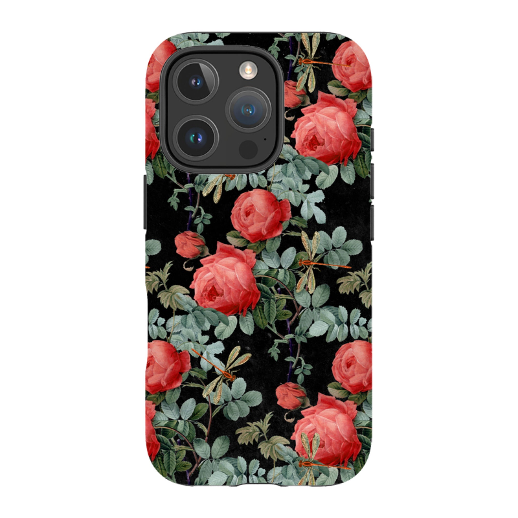 iPhone Tough Case - Dragons And Roses
