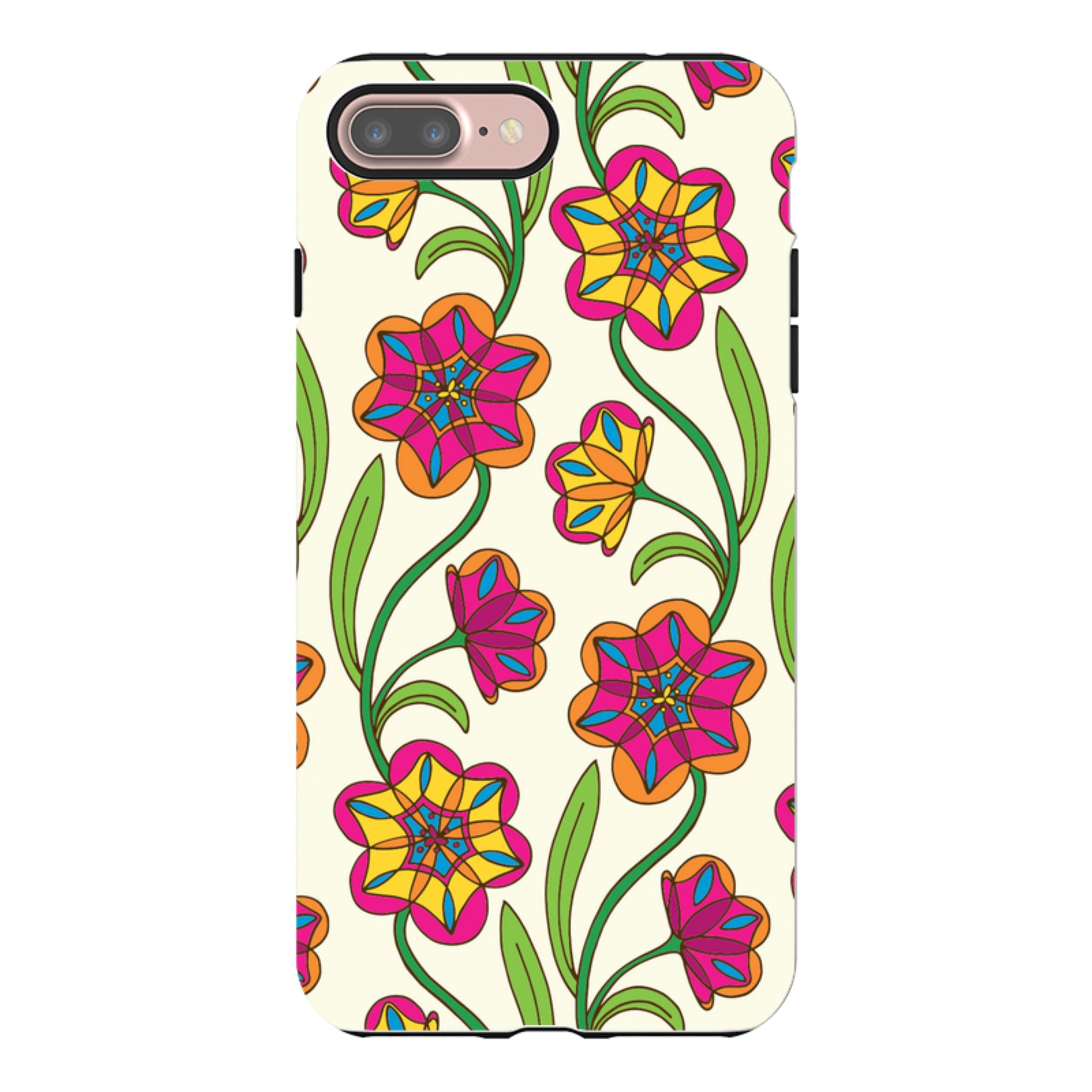 iPhone Tough Case - Tulips By Amelia Bowman