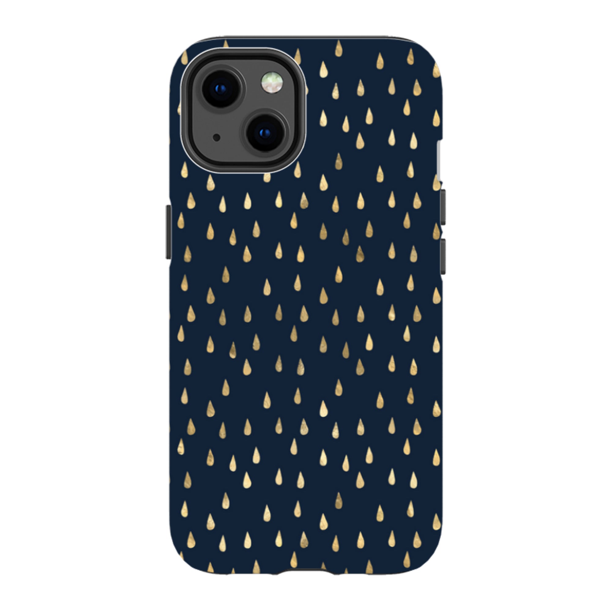 iPhone Tough Case - Blue Rain