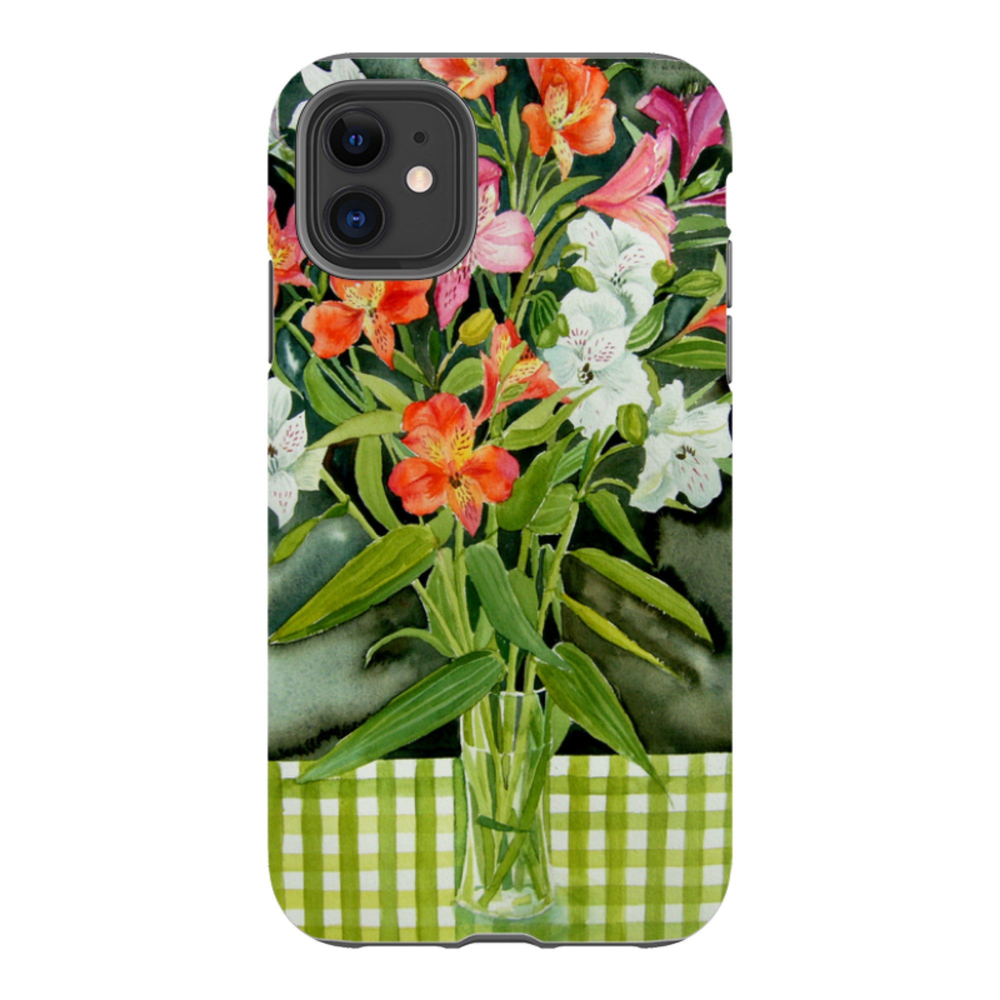 iPhone Tough Case - Fresias By Mary Stubberfield
