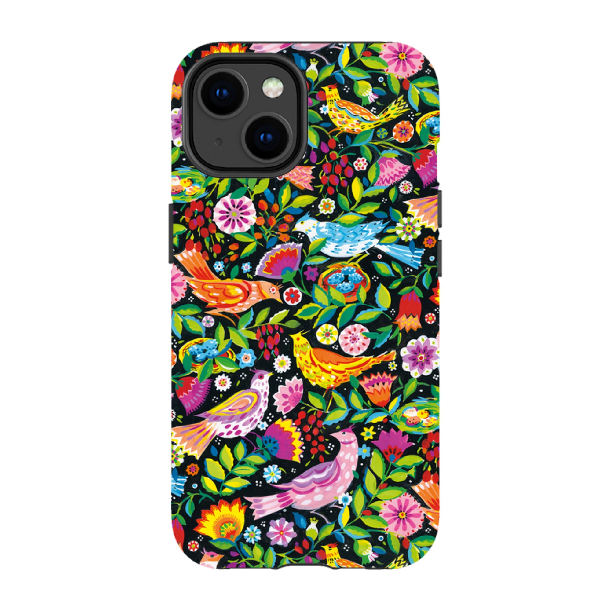 iPhone Tough Case - Folk Birds By Sarah Campbell