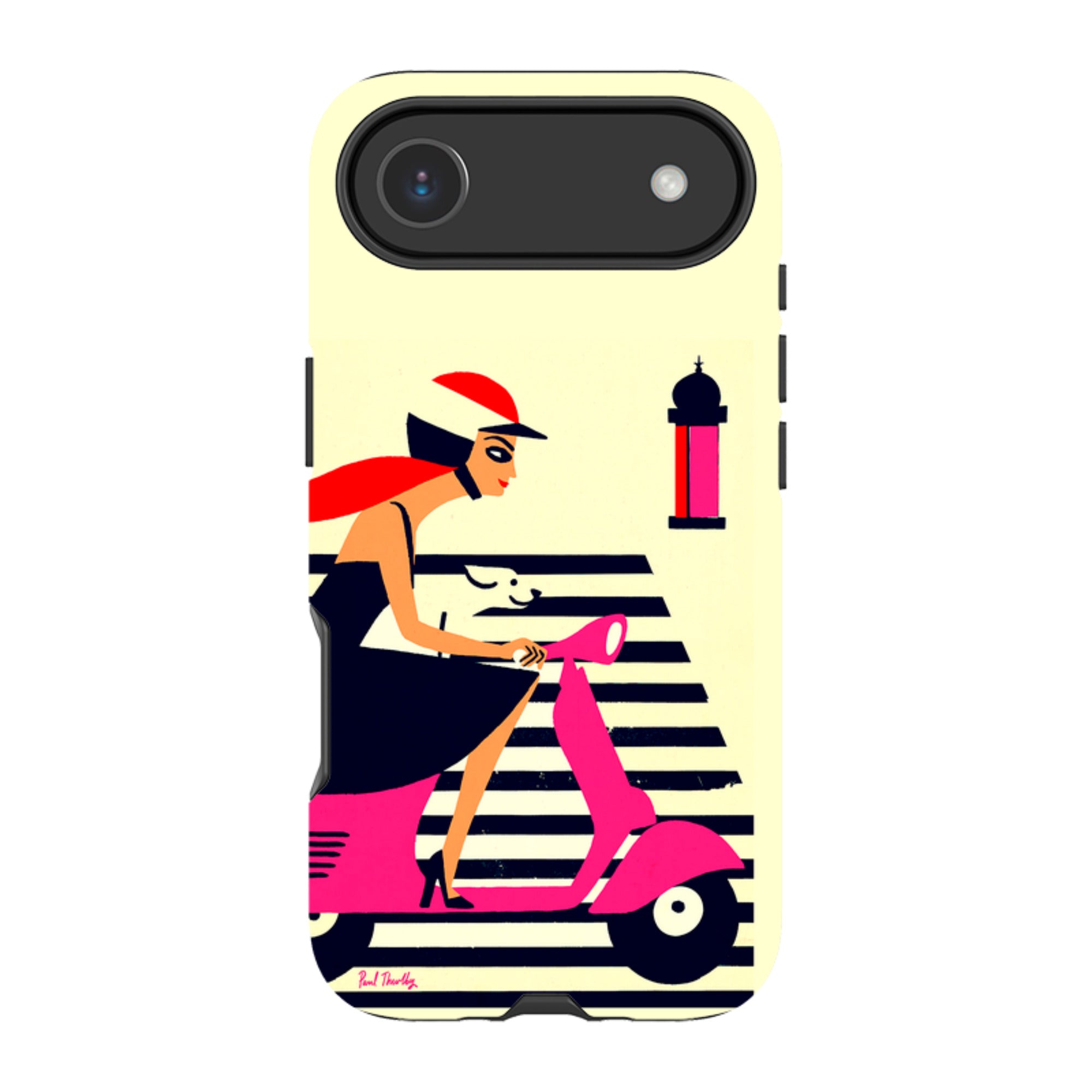 iPhone Tough Case - Vespa By Paul Thurlby