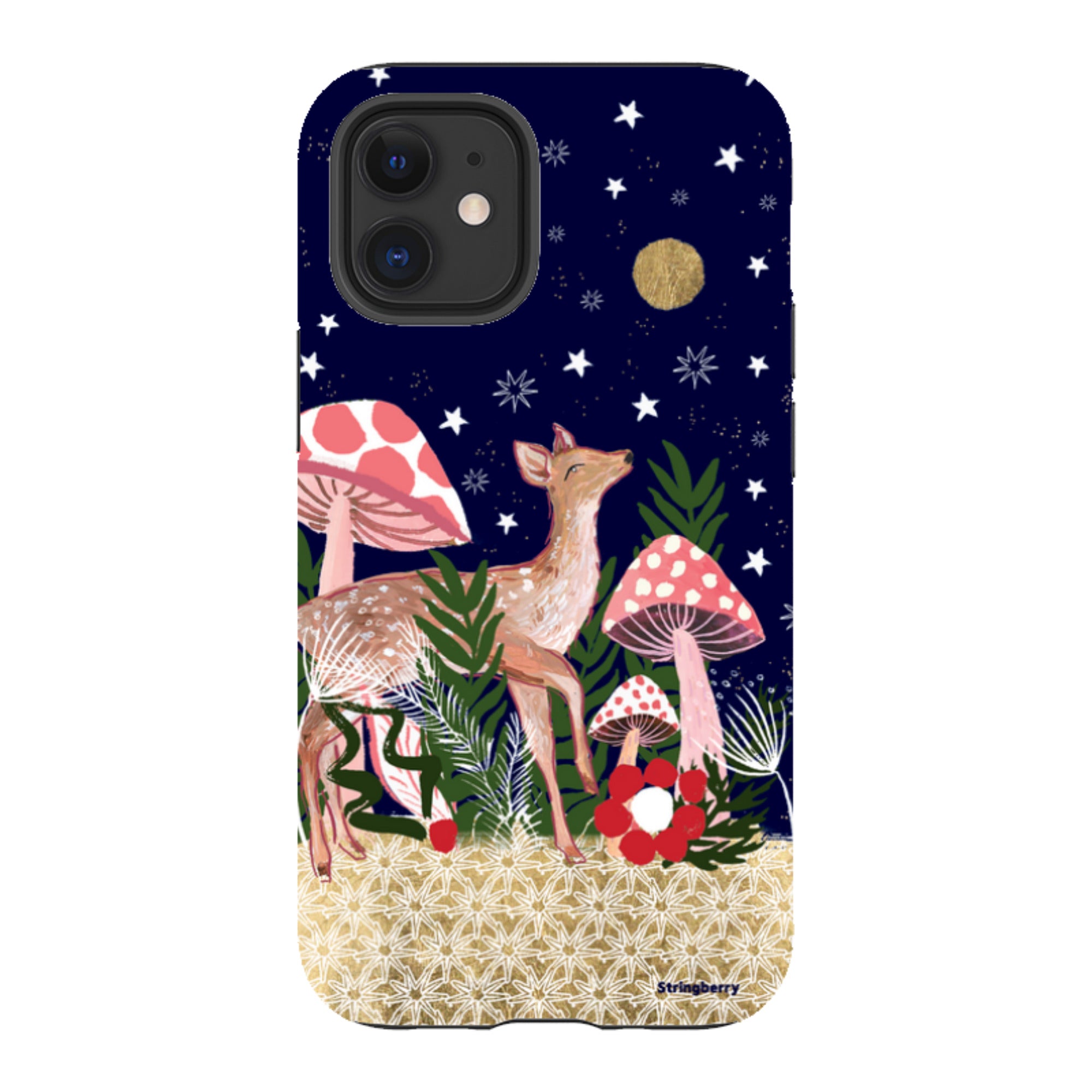 iPhone Tough Case - Deer By Emma Frances Grant