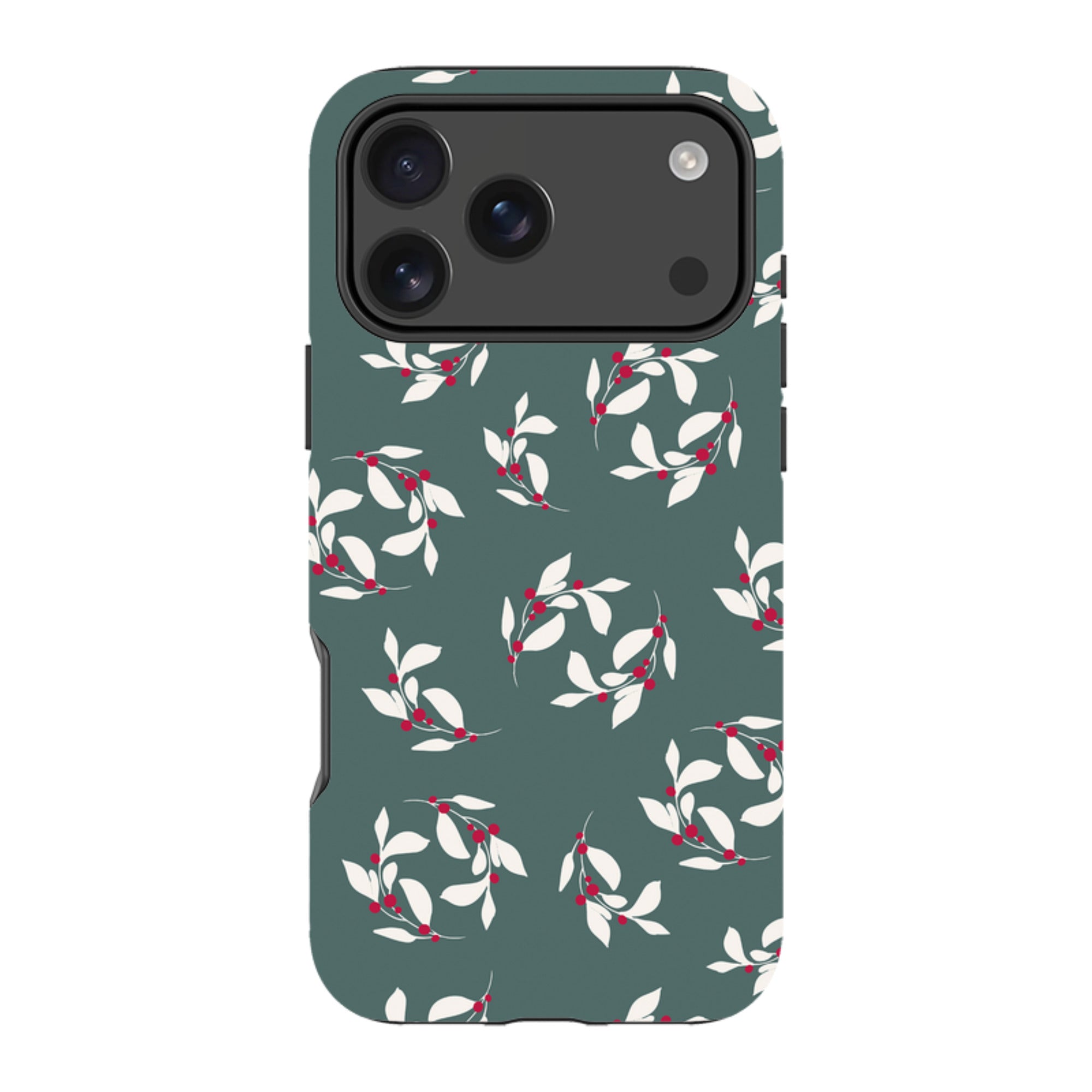 iPhone Tough Case - Winter Floral