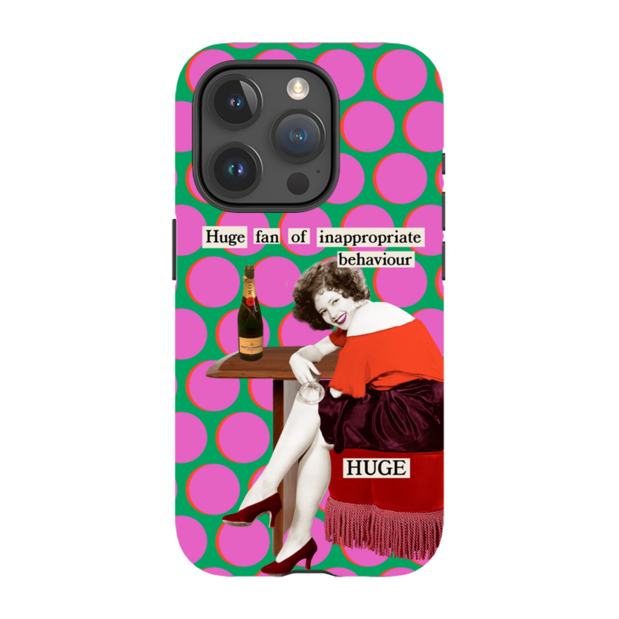 iPhone Tough Case - Inappropriate By Clare Jordan