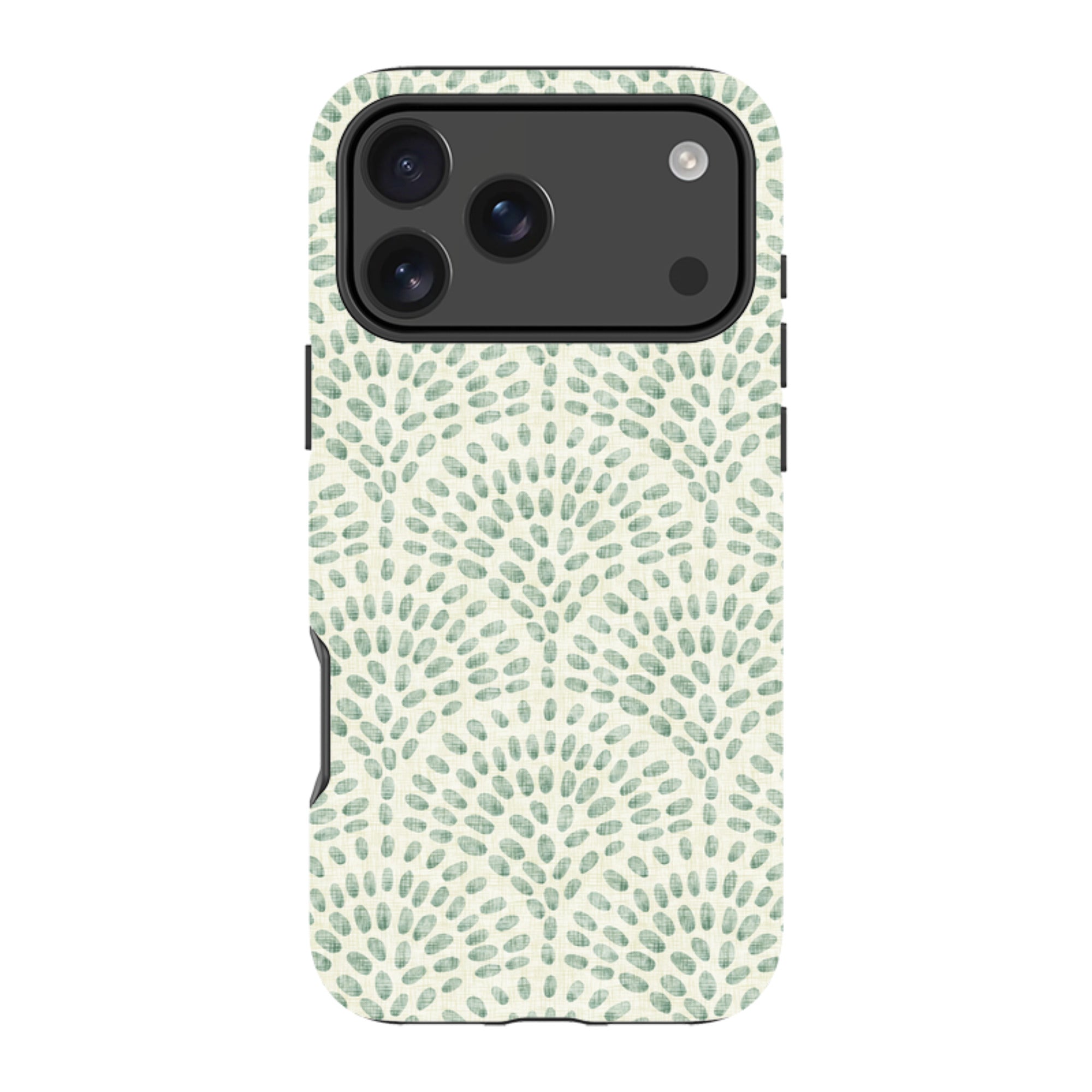 iPhone Tough Case - Scallop - Sage By Katherine Quinn