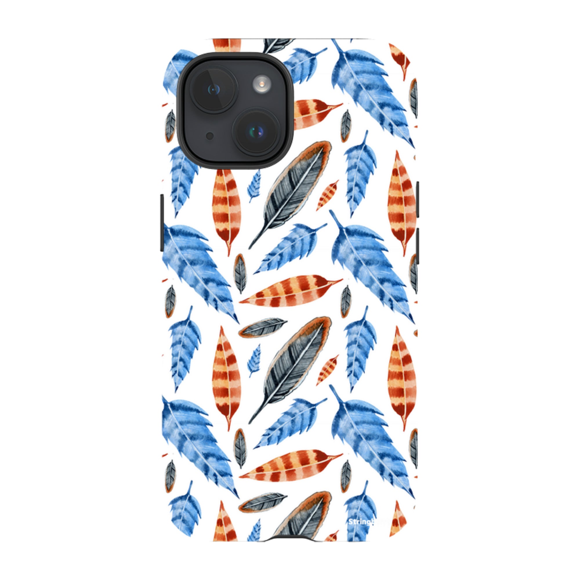 iPhone Tough Case - Multi Feathers