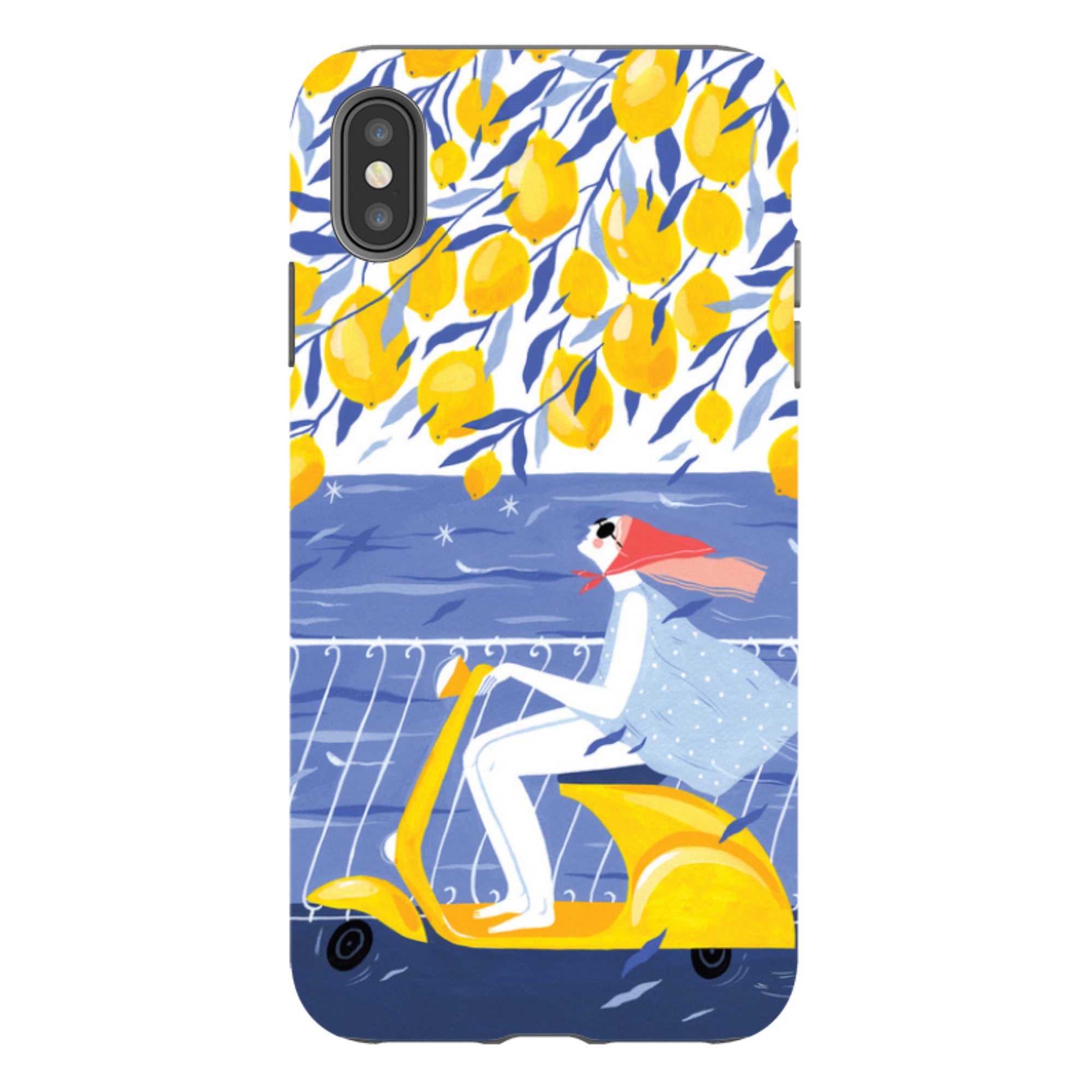 iPhone Tough Case - Amalfi Ride By Madalina Andronic