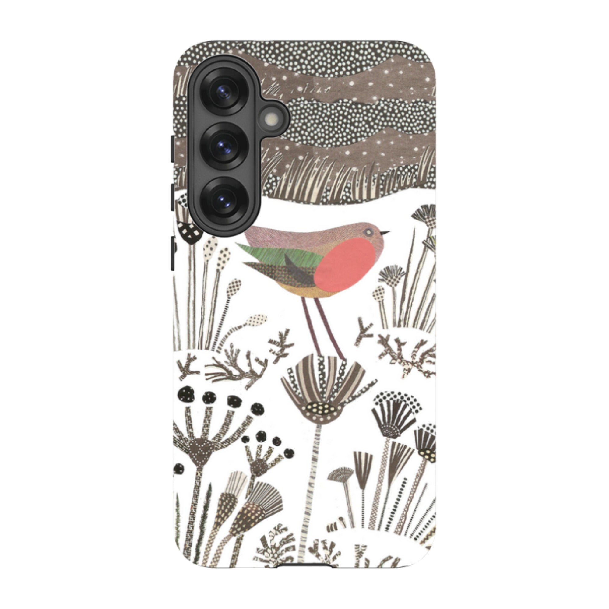 Samsung Tough Case - Robin in Snow By Jane Robbins