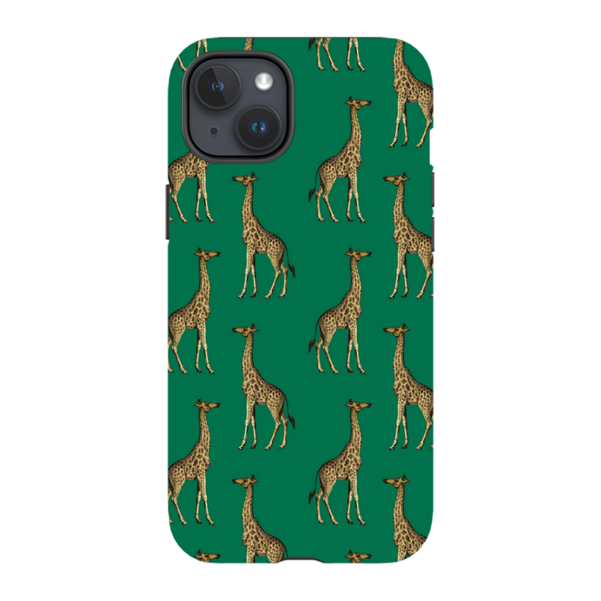 iPhone Tough Case - Green Giraffe
