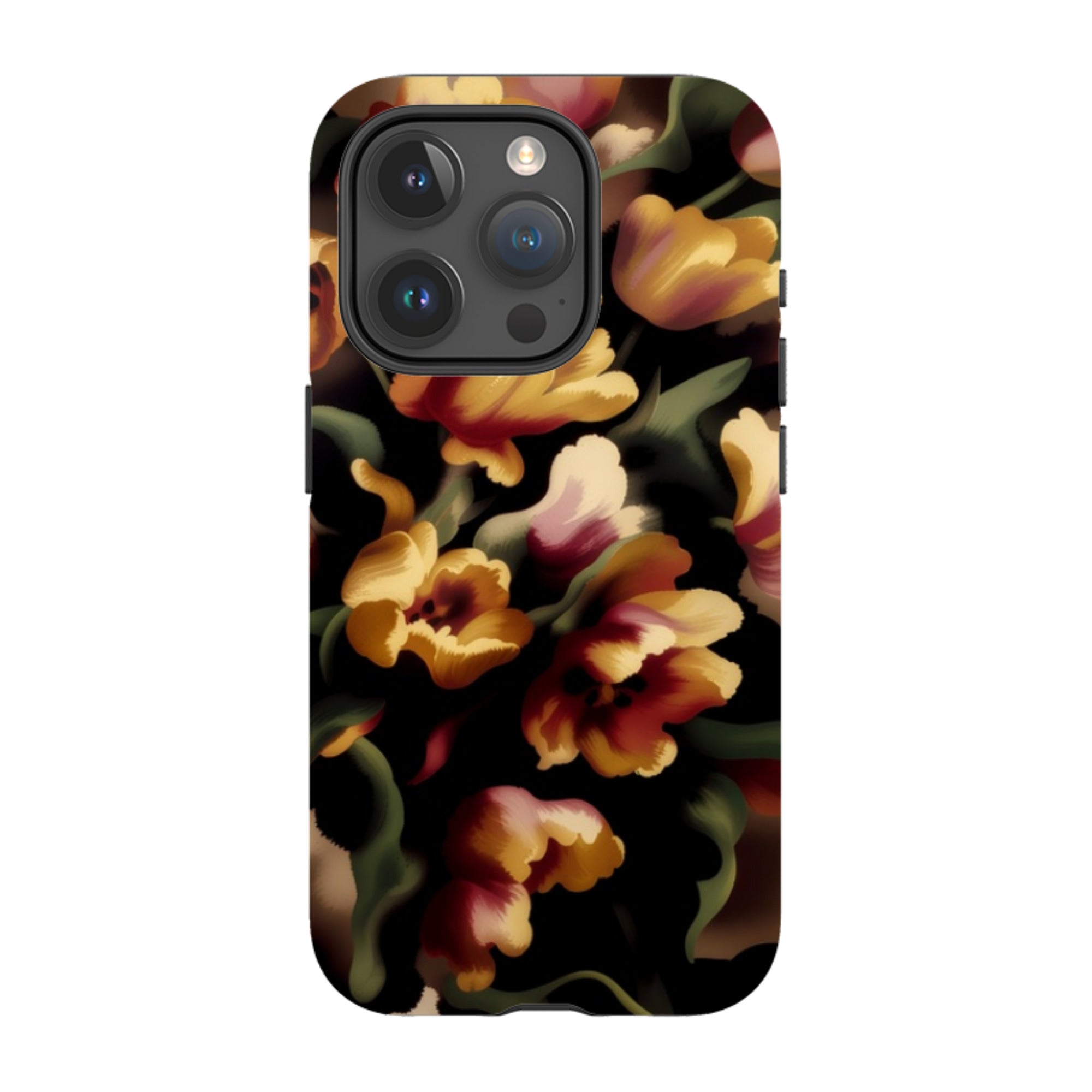 iPhone MagSafe Tough Case - Cloudy Tulips