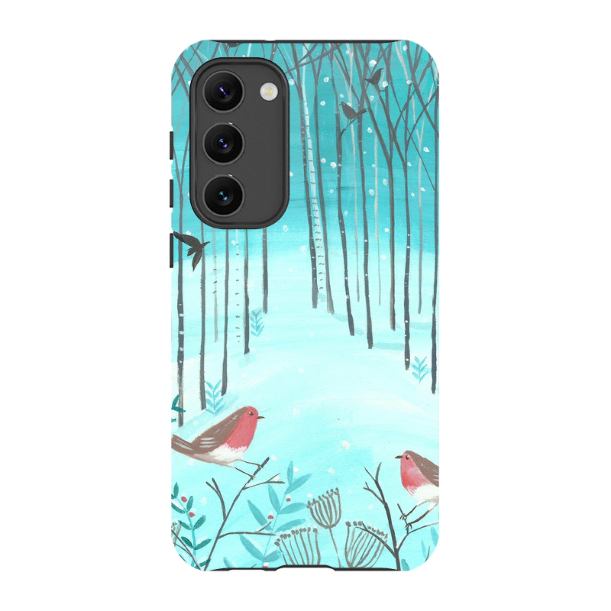 Samsung Tough Case - Winter Forest By Mary Stubberfield