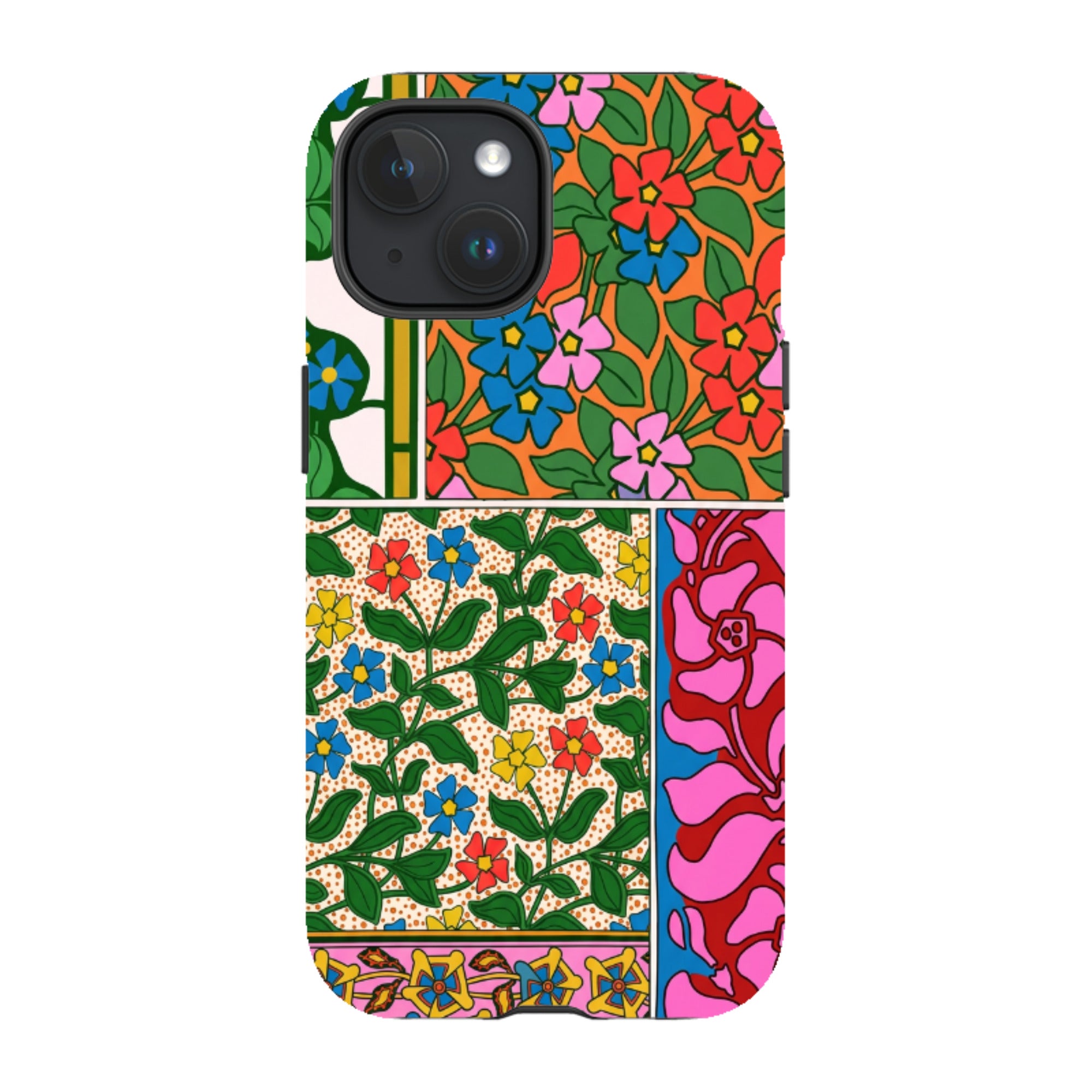 iPhone MagSafe Tough Case - Vintage Wildflowers