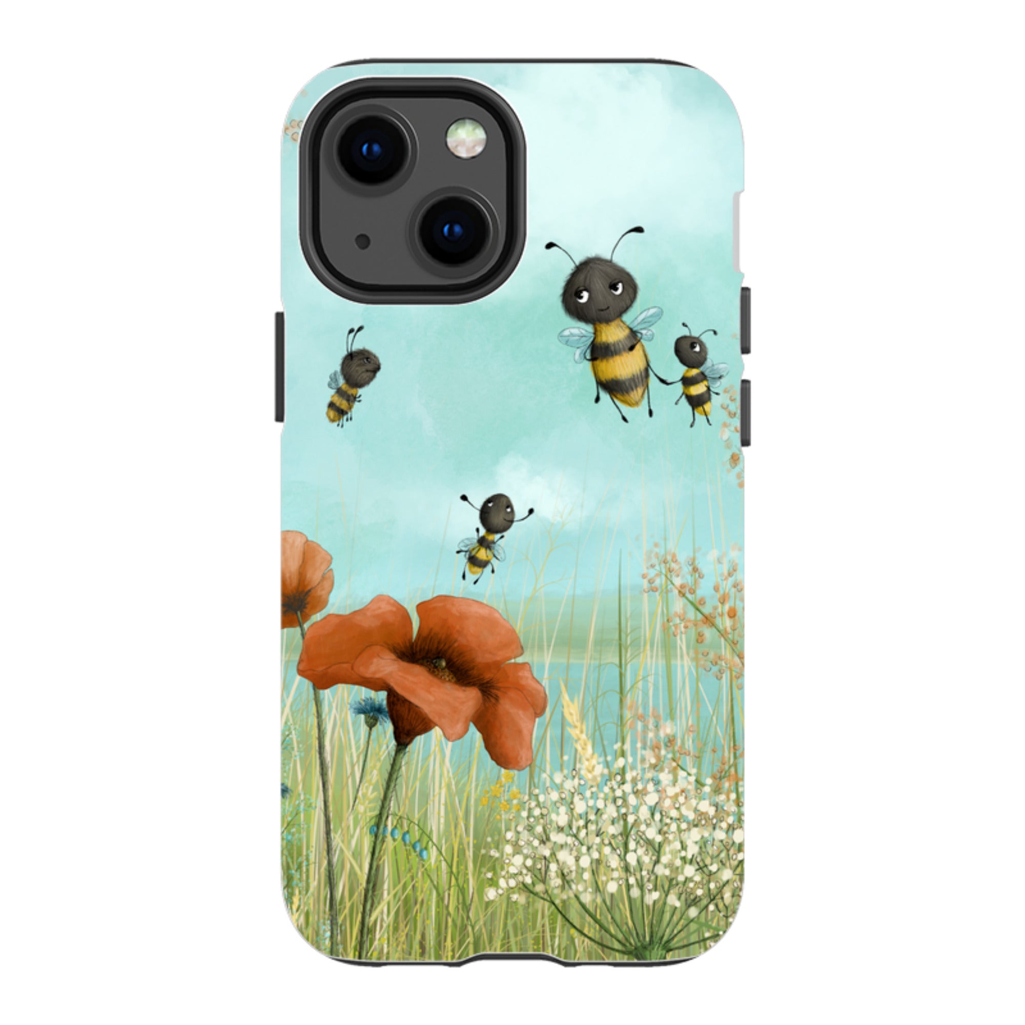 iPhone Tough Case - Flower Field By Maja Lindberg