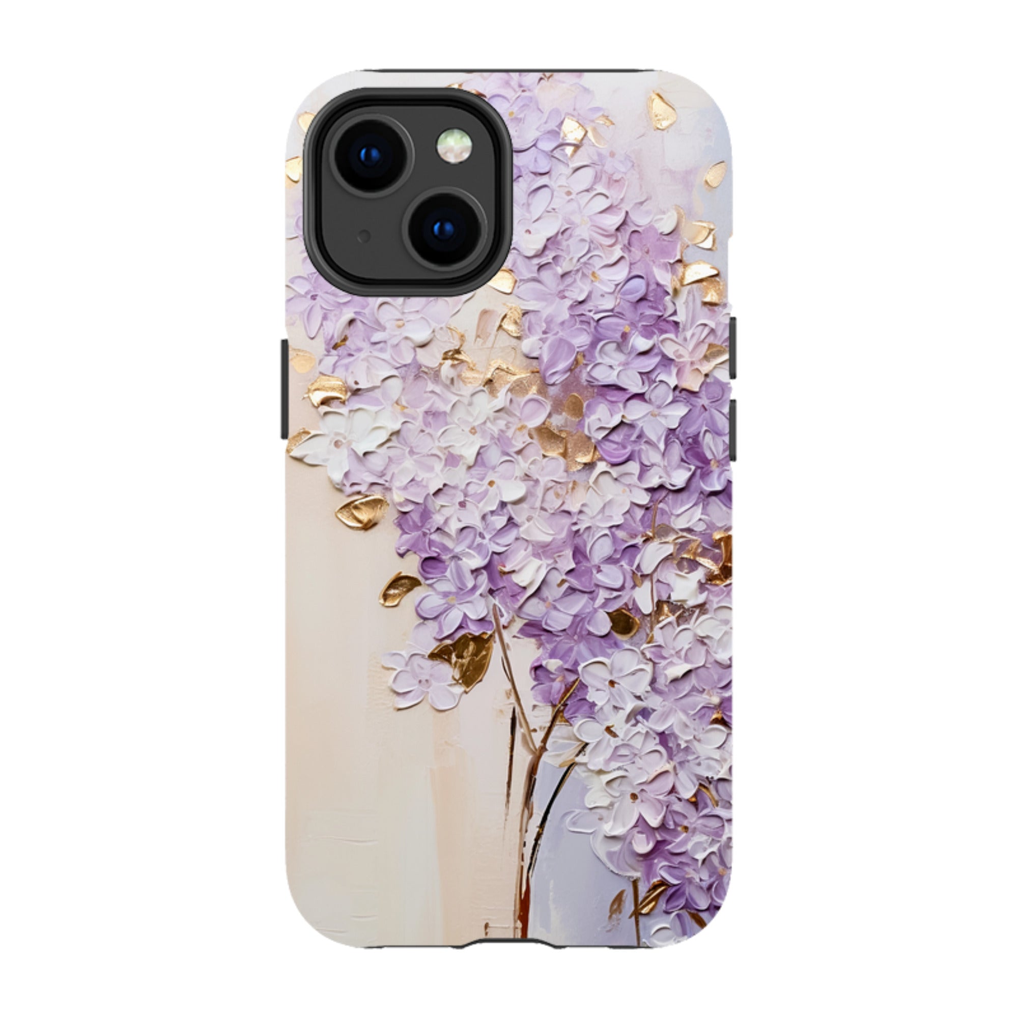 iPhone MagSafe Tough Case - Purple Floral