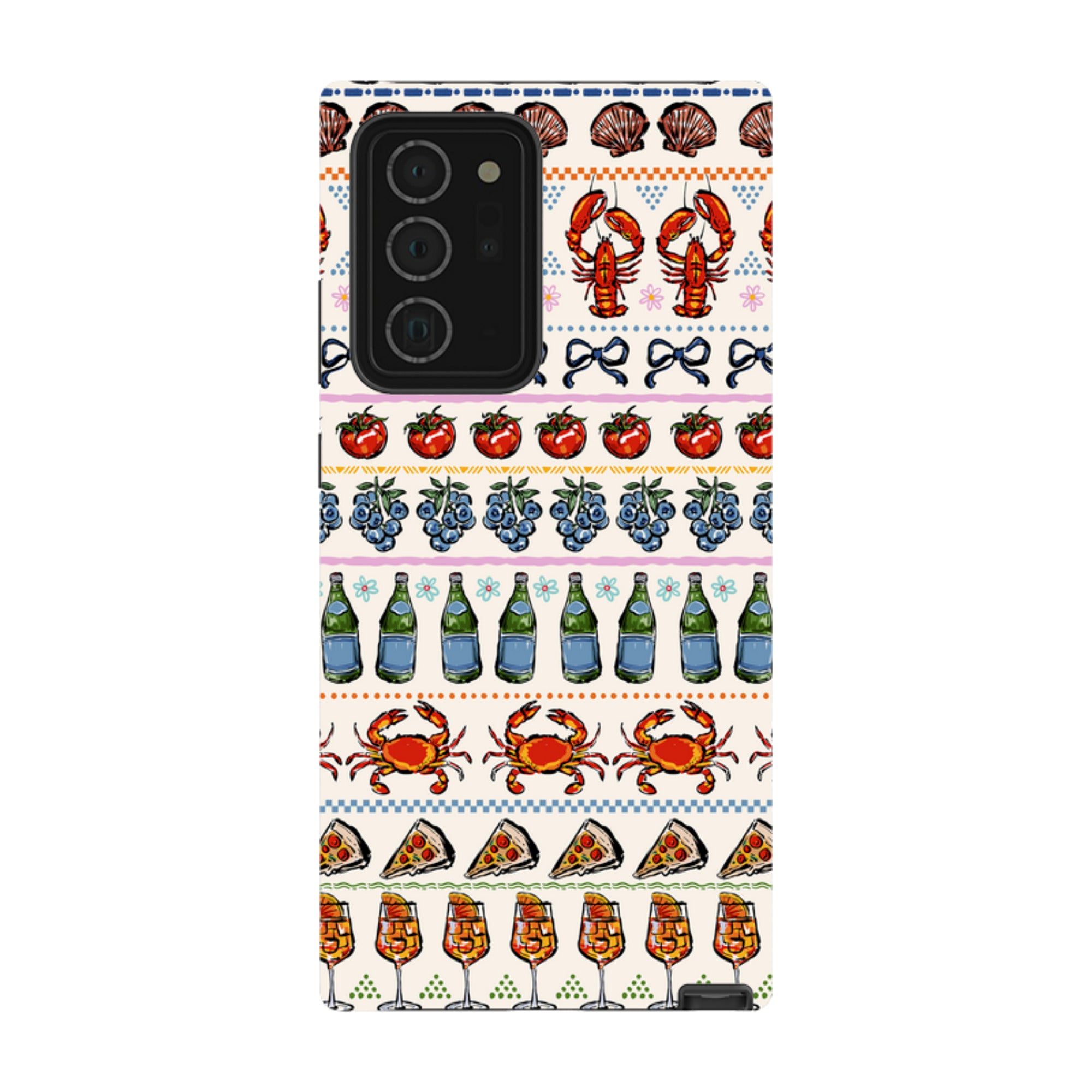 Samsung Tough Case - Crab Pattern