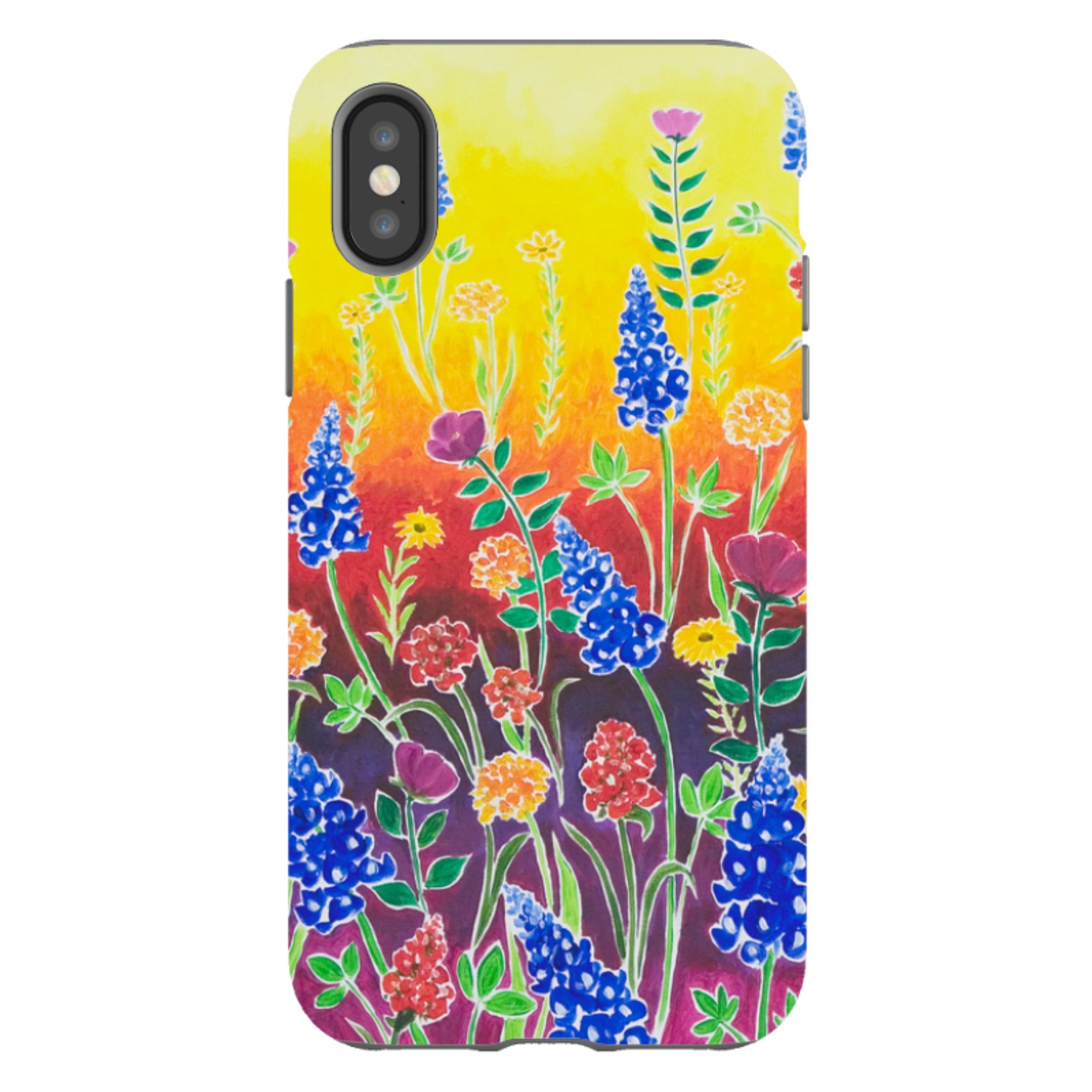 iPhone Tough Case - Wildflower Fantasy By Linda Calvert Jacobson