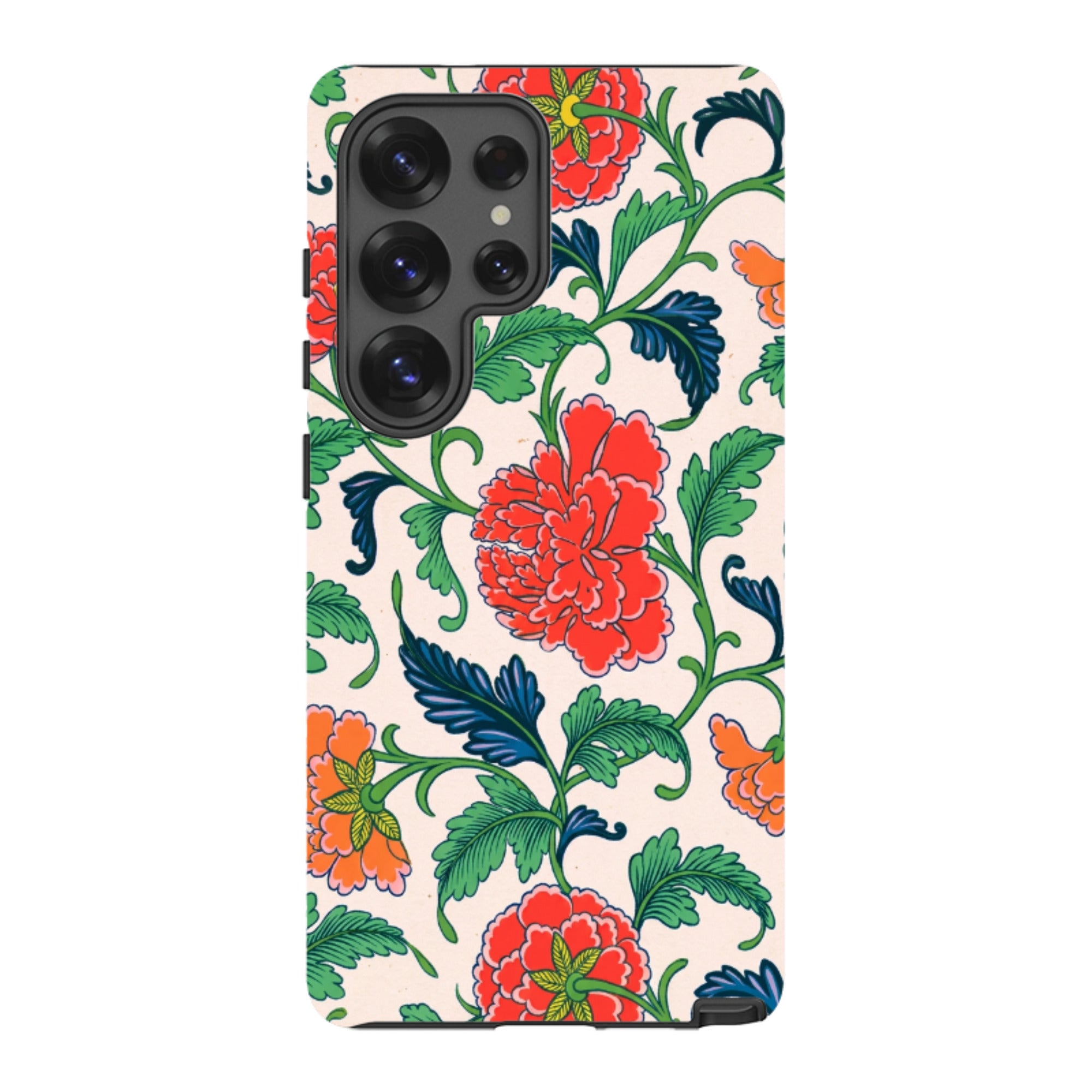 Samsung Tough Case - Vintage Peony Floral