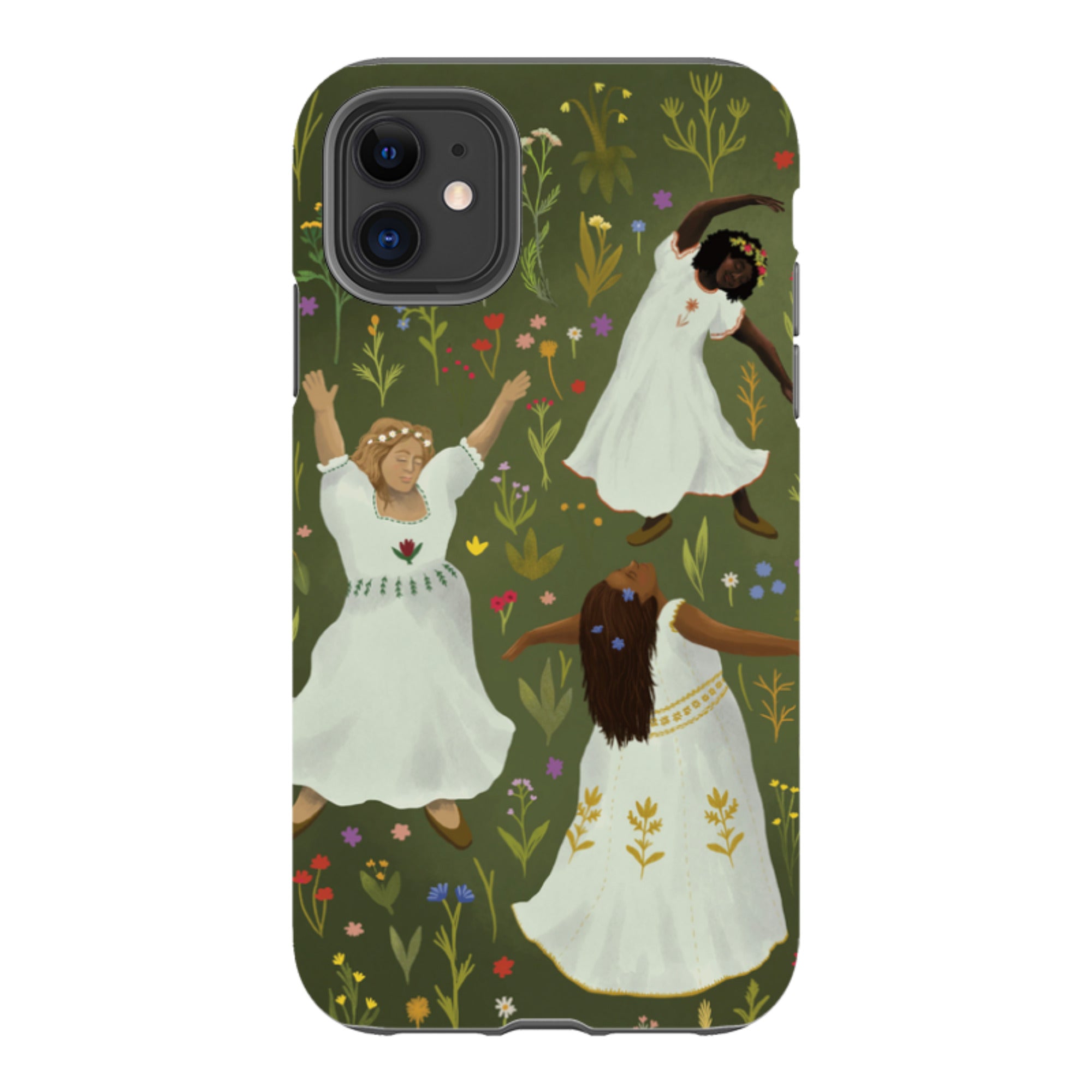 iPhone Tough Case - Folk Dance By Anna Stead
